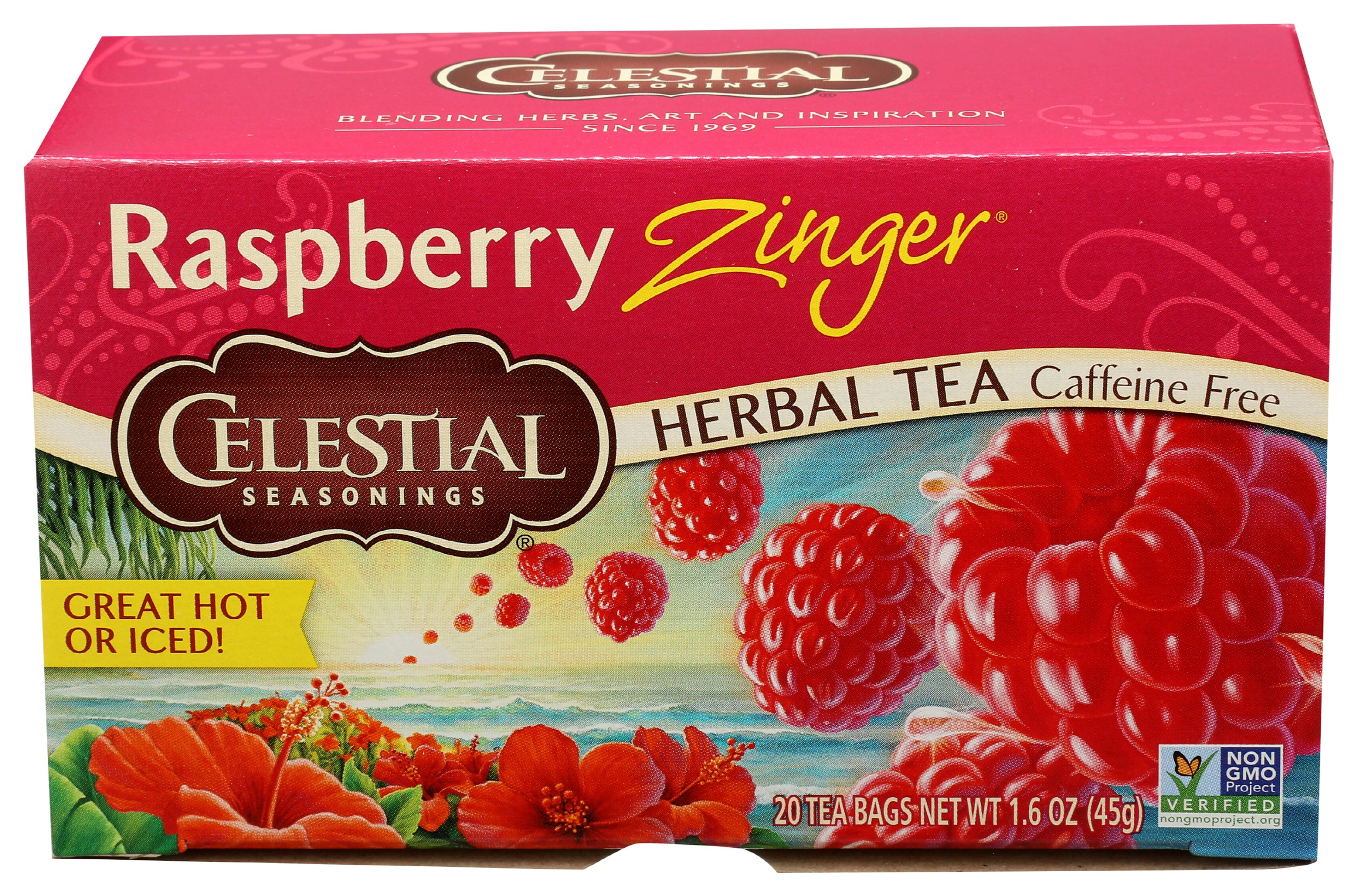 Celestial Seasonings Raspberry Zinger Herbal Tea