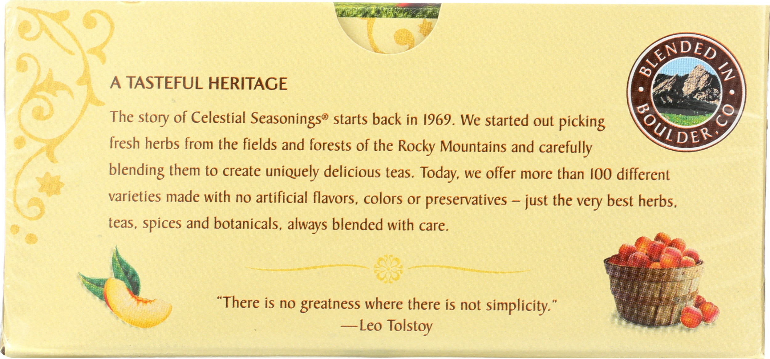Celestial Seasonings Sleepytime Peach Herbal Tea