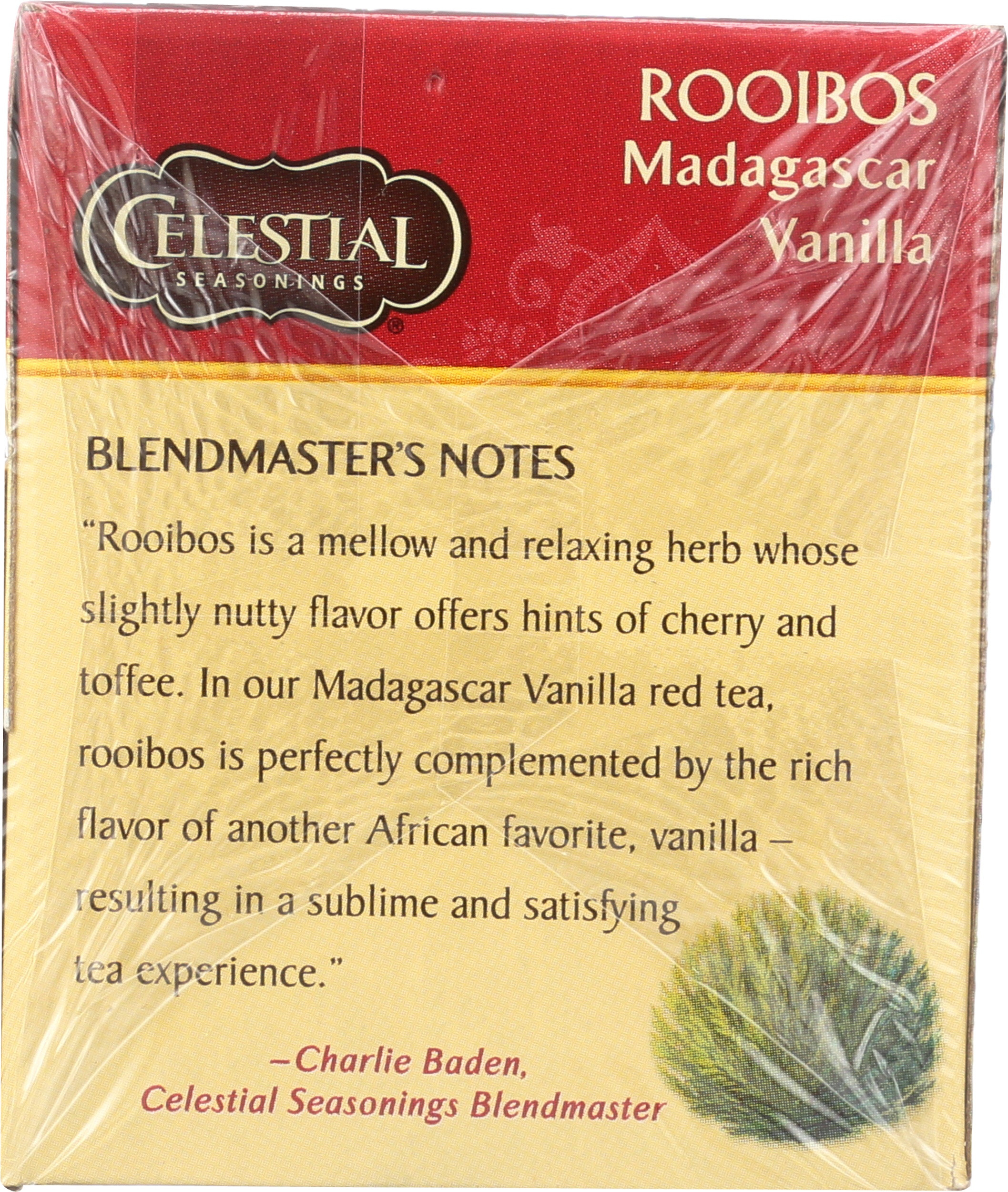 Celestial Seasonings Madagascar Vanilla Herbal Tea