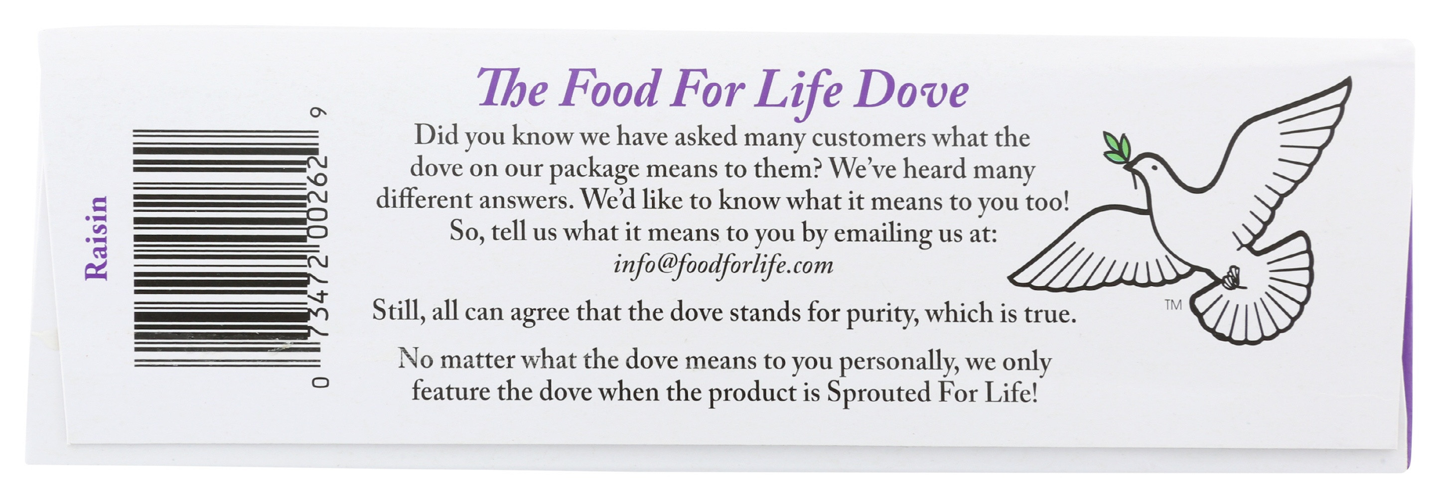 Ezekiel 4:9 Raisin Flake Cereal