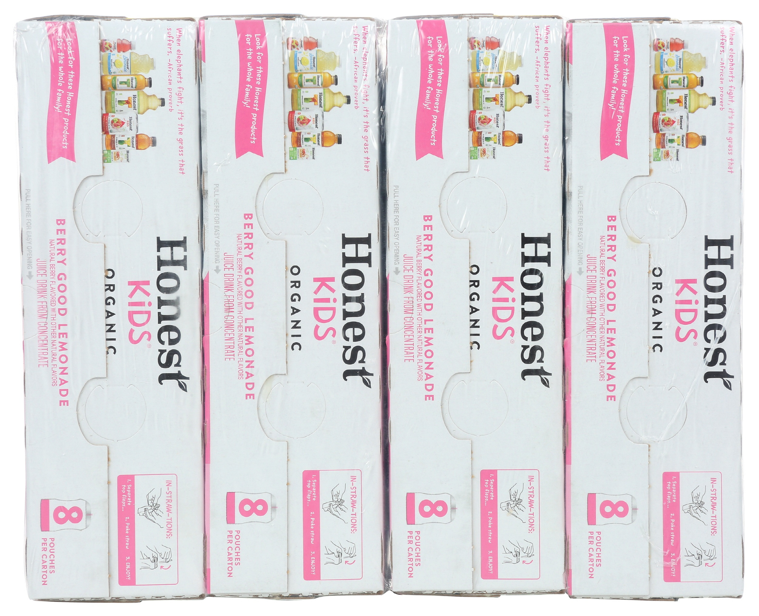 Honest Kids Berry Good Lemonade Kids Juice Drink