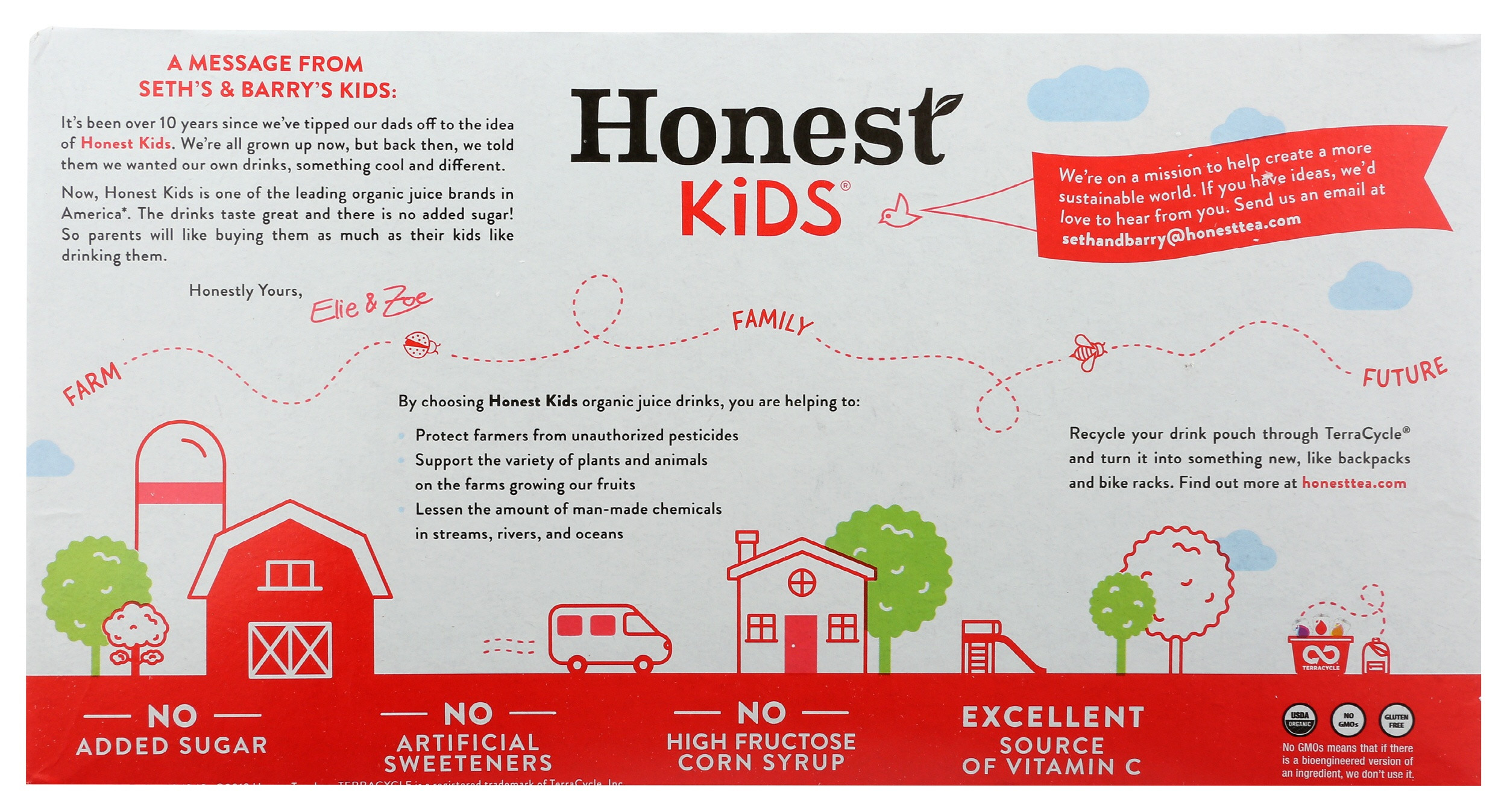 Honest Kids Super Fruit Punch Kids Juice Drink