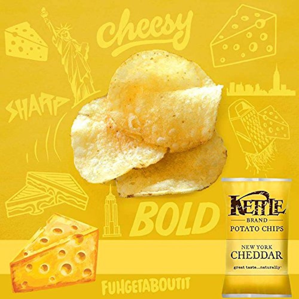 Kettle Brand New York Cheddar Potato Chips