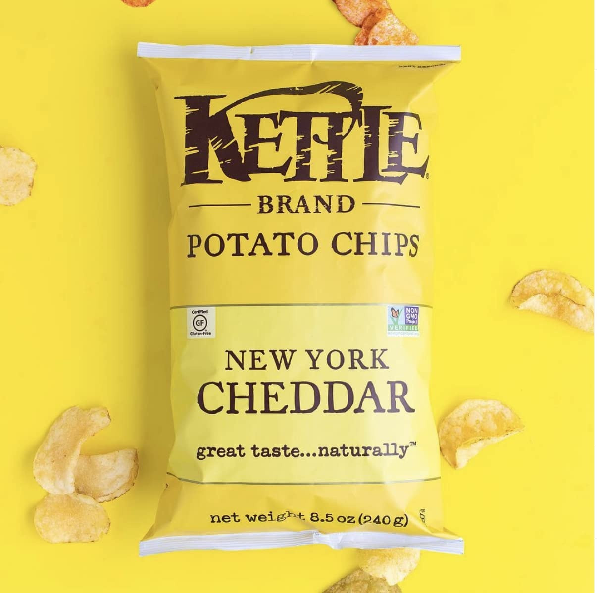 Kettle Brand New York Cheddar Potato Chips