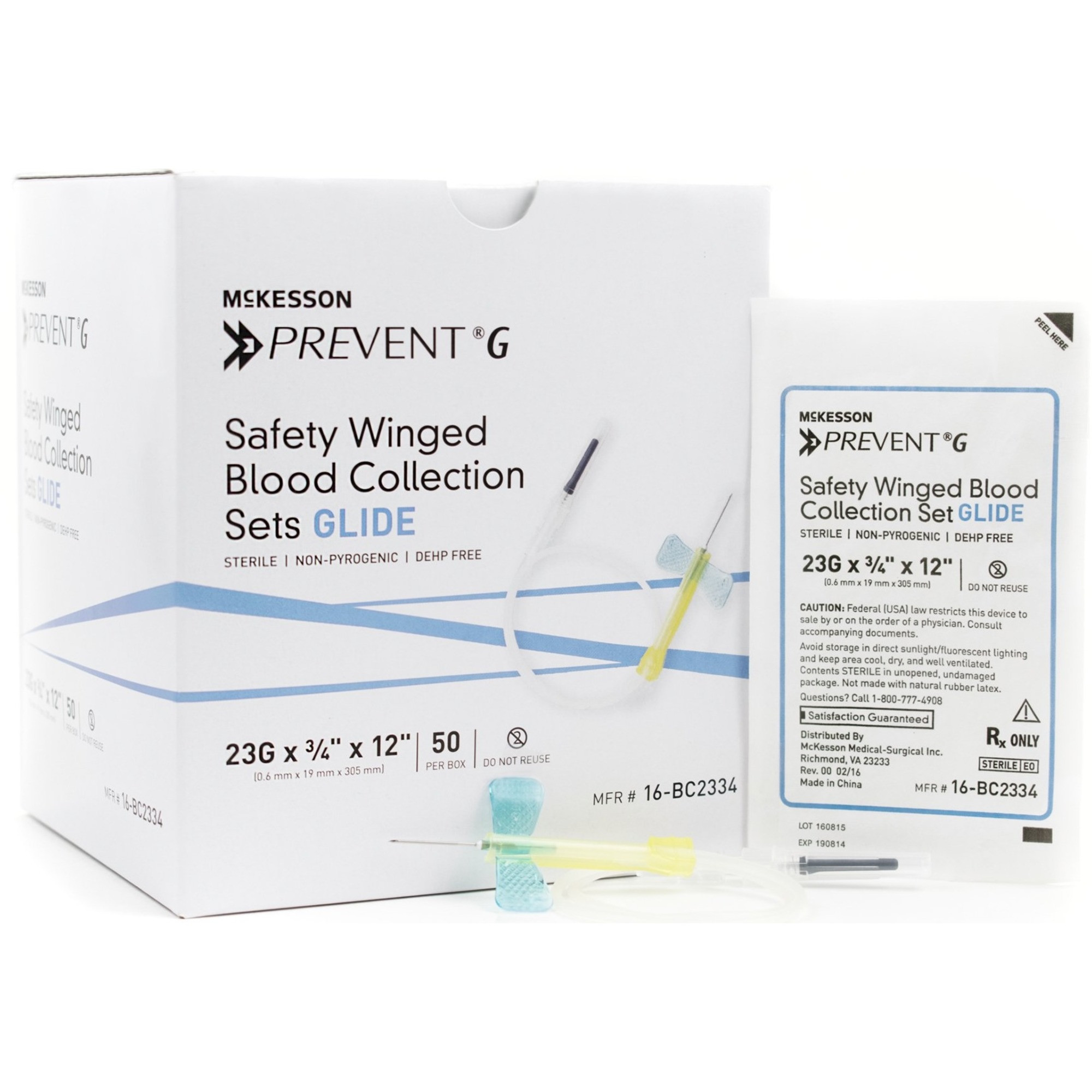 McKesson Prevent G Blood Collection Set