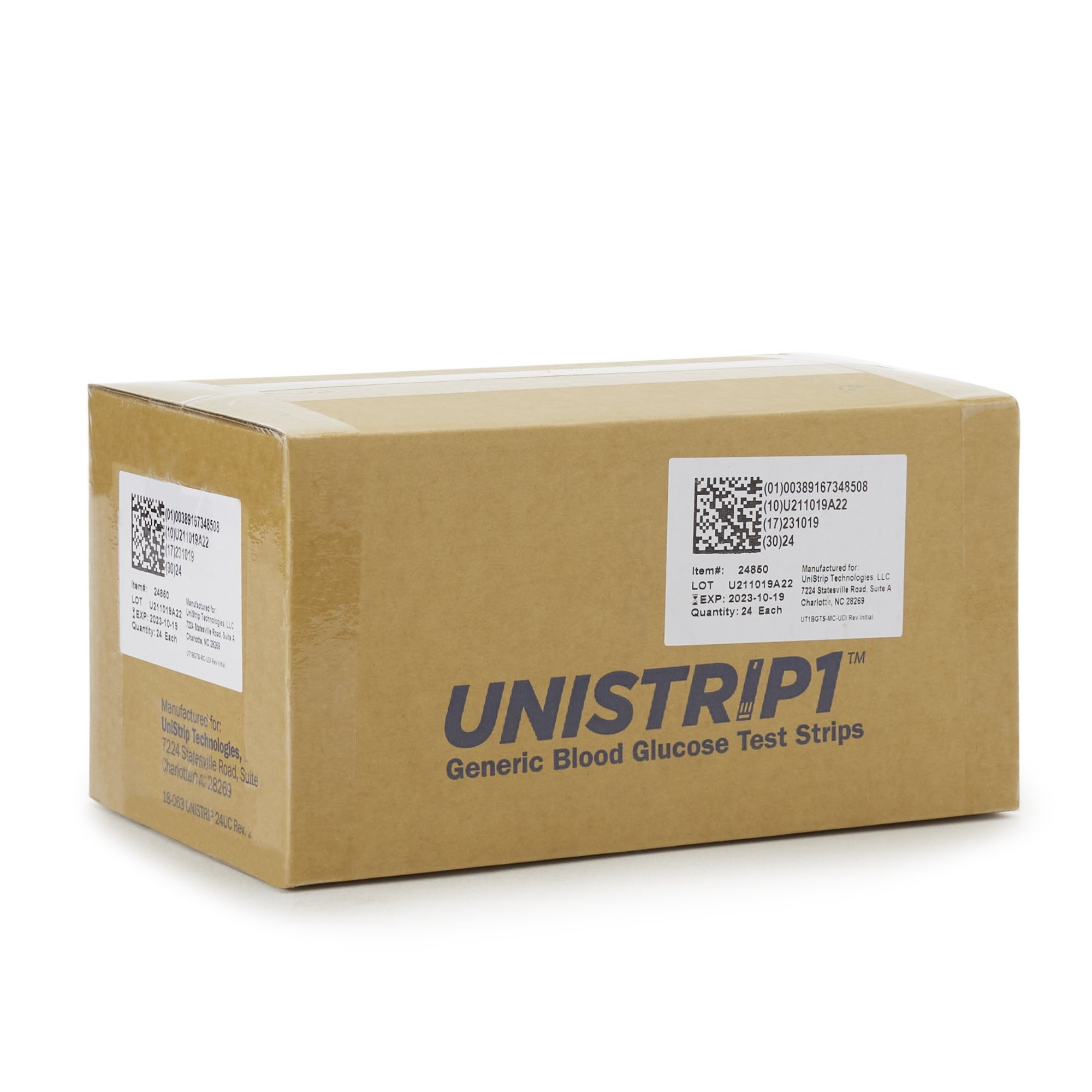 Unistrip1 Blood Glucose Test Strips