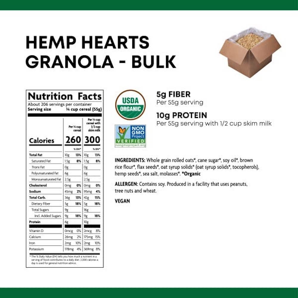 Nature's Path Organic Hemp Hearts Granola