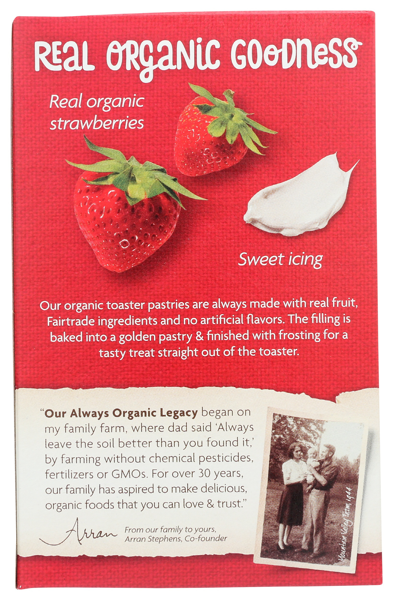 Nature's Path Frosted Berry Strawberry Toaster Pastries