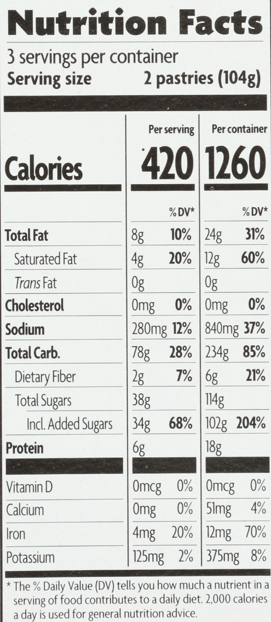 Nature's Path Frosted Berry Strawberry Toaster Pastries
