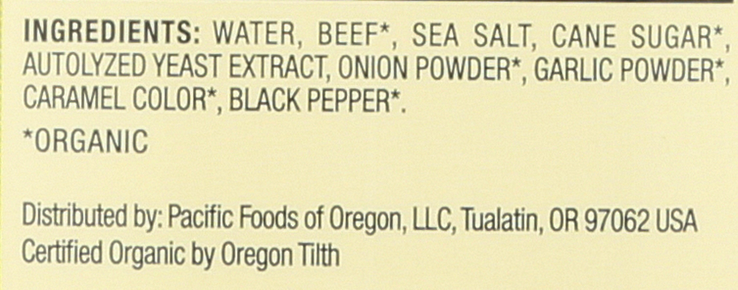 Pacific Foods Organic Beef Broth