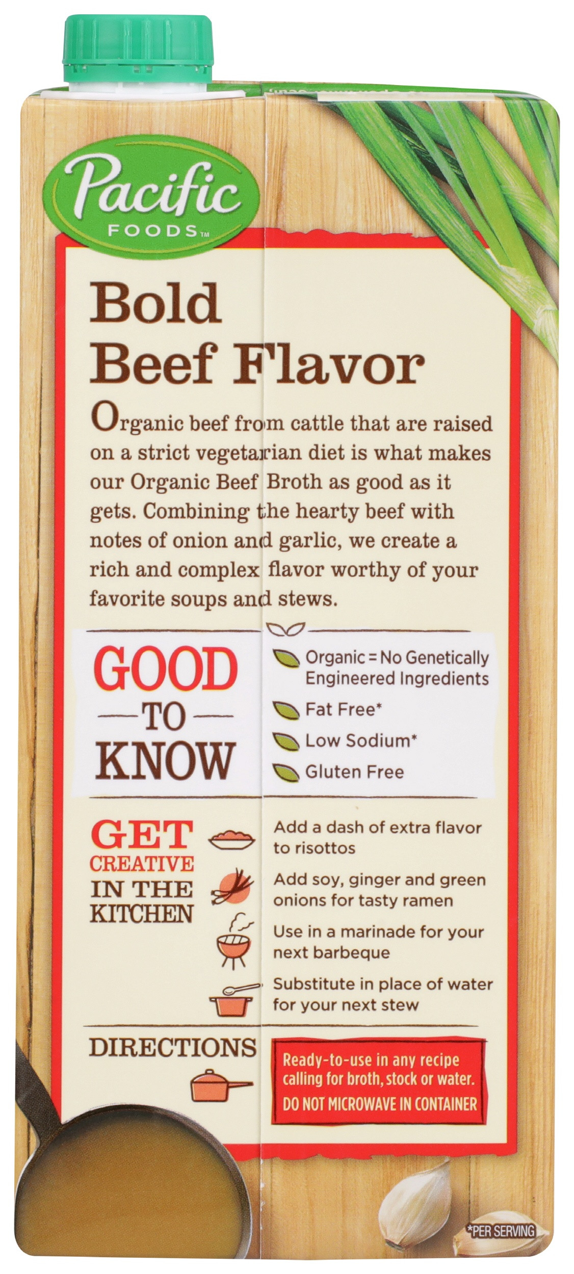 Pacific Foods Low Sodium Organic Beef Broth