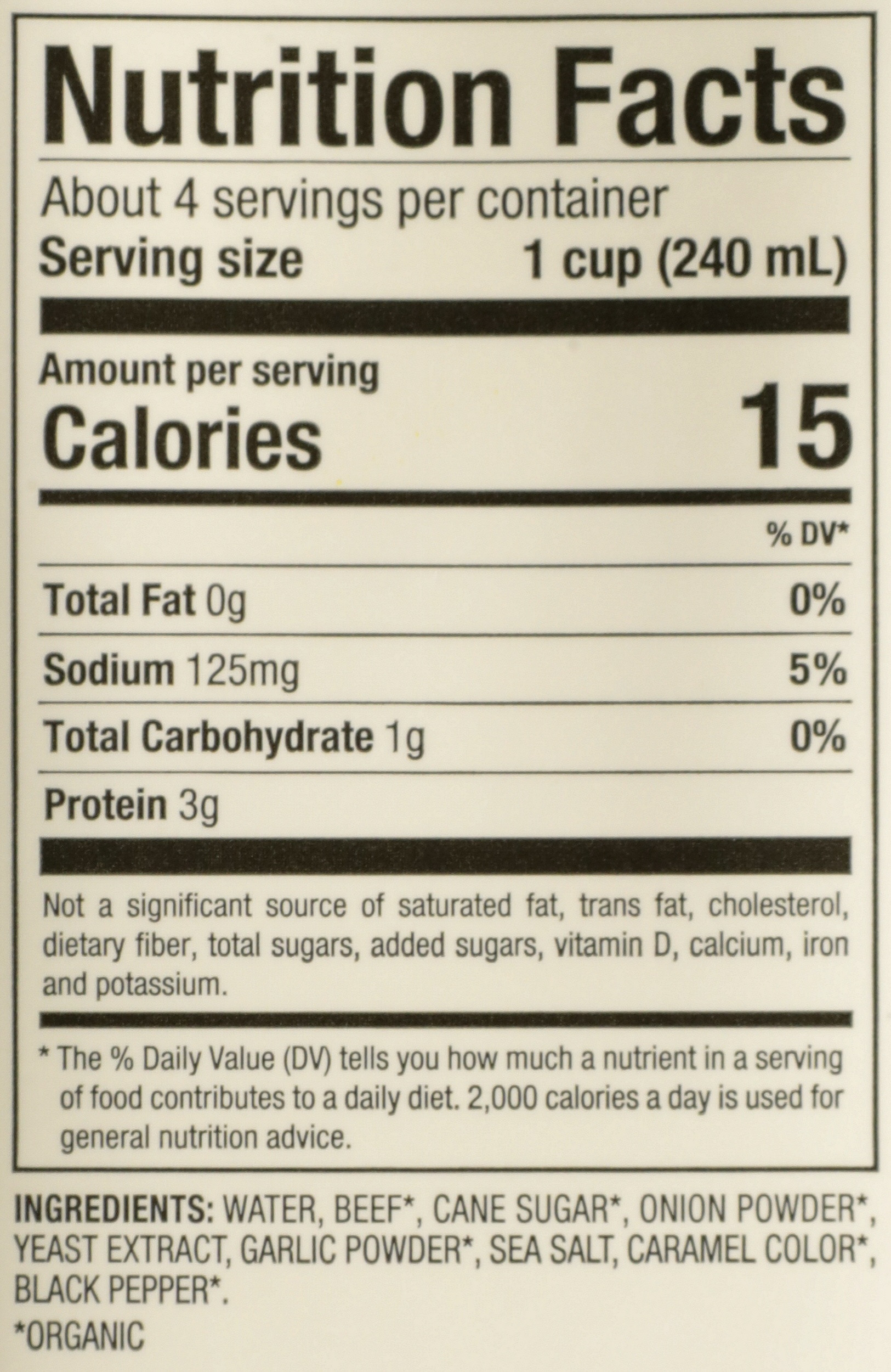 Pacific Foods Low Sodium Organic Beef Broth