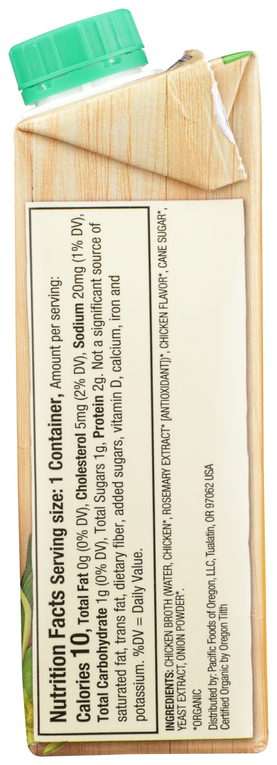 Pacific Foods Low Sodium Free Range Chicken Broth