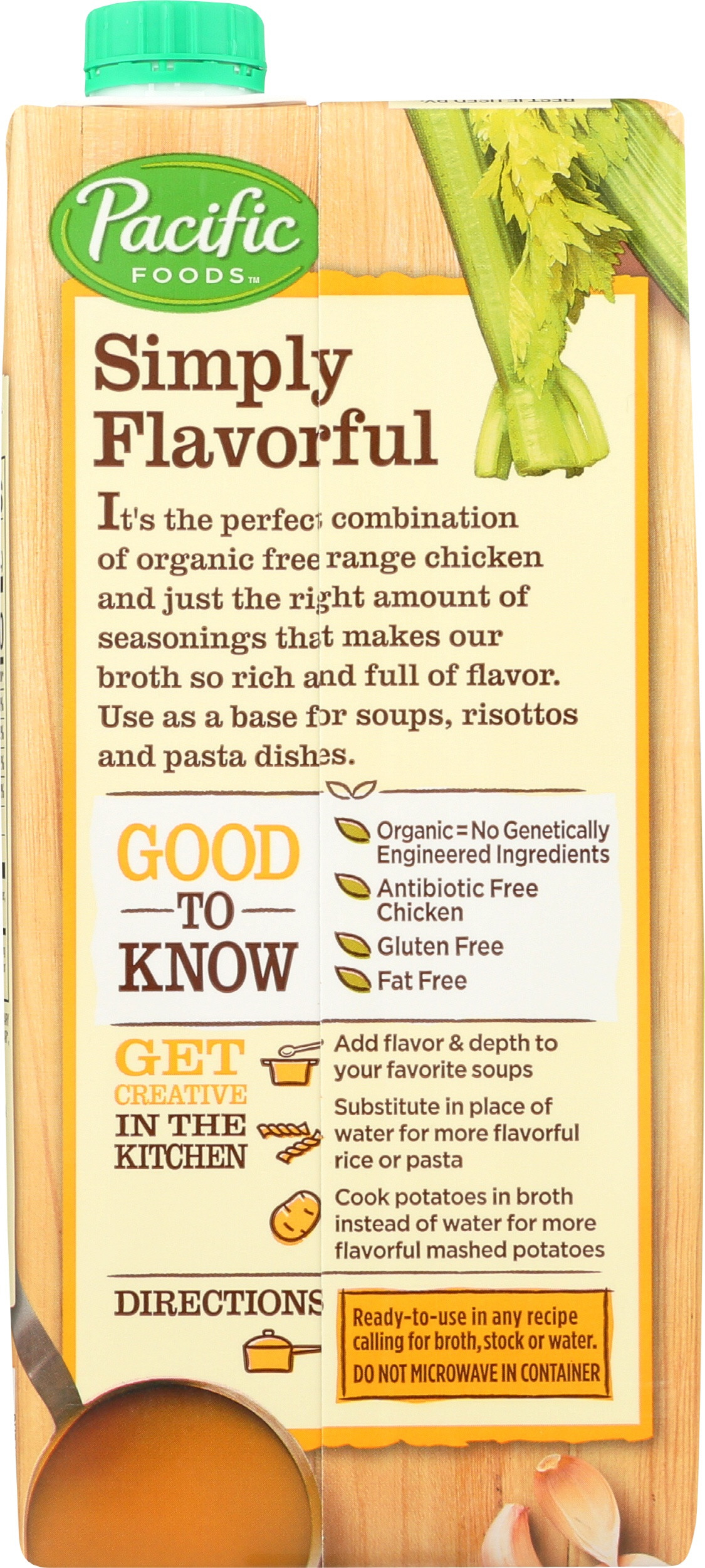 Pacific Foods Low Sodium Free Range Chicken Broth