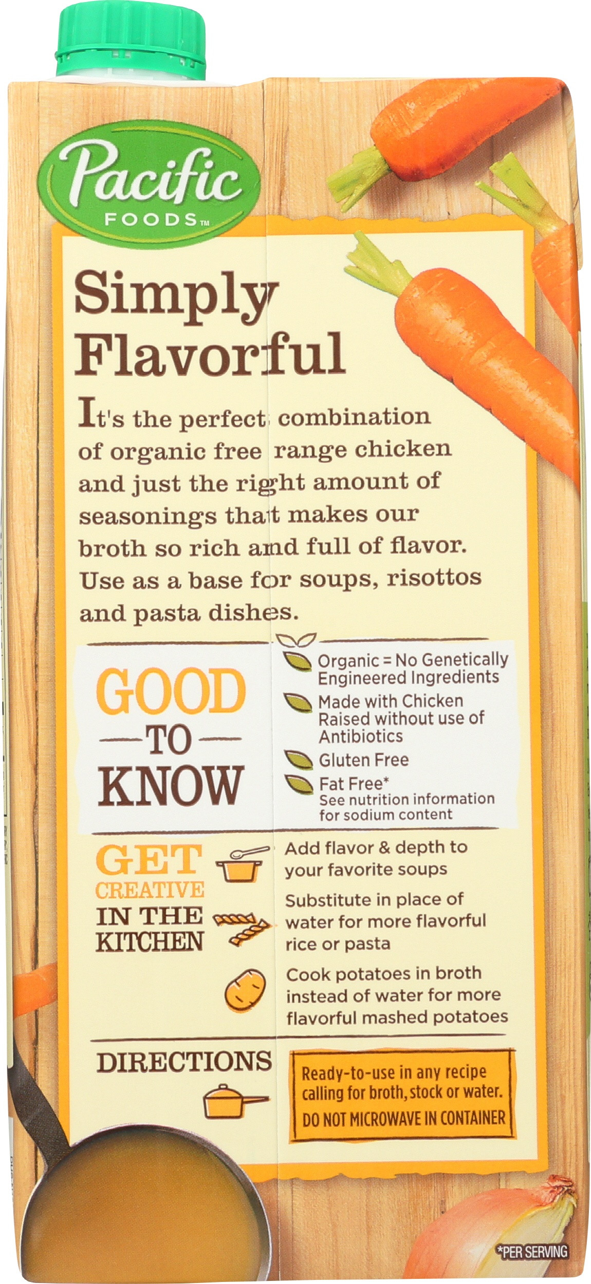 Pacific Foods Organic Free Range Chicken Broth