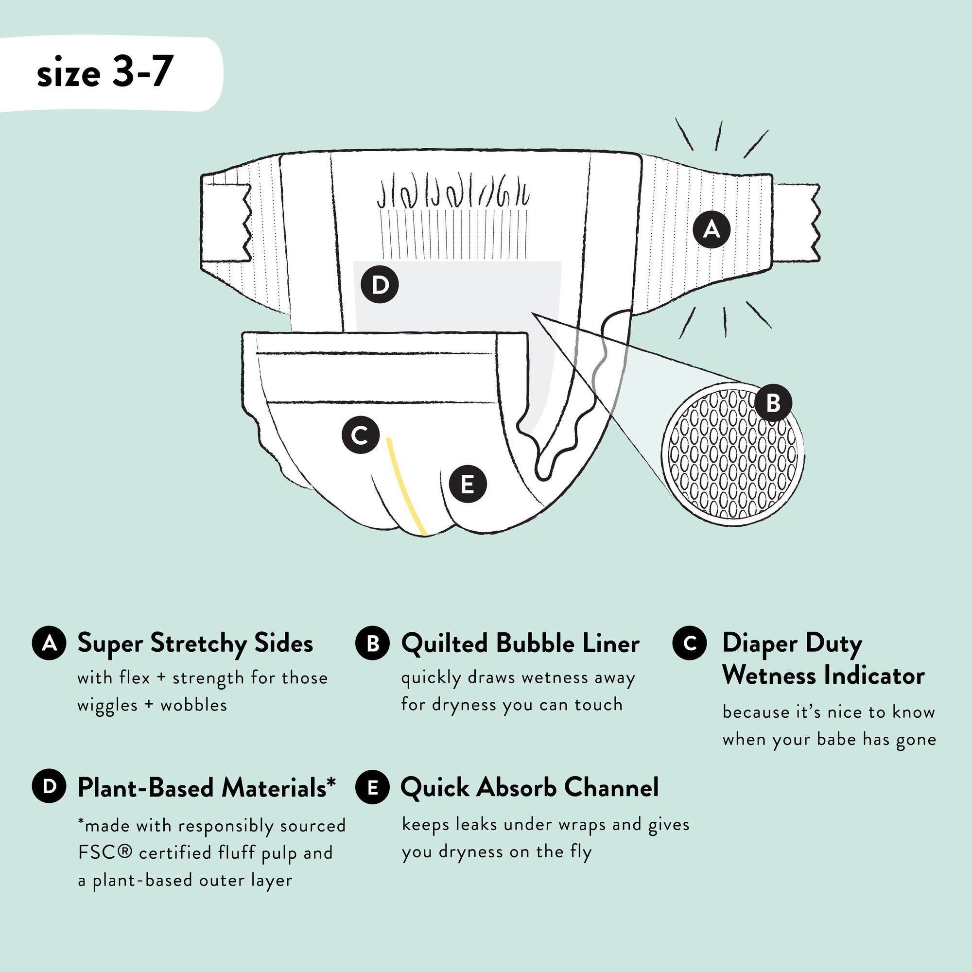 The Honest Company Baby Diapers 