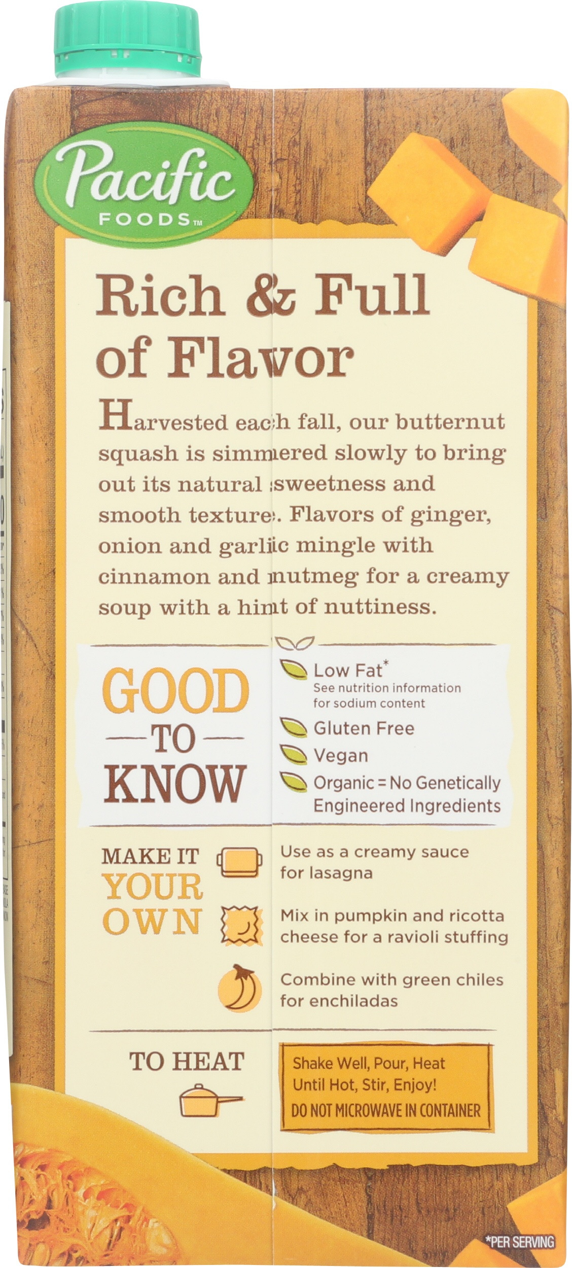 Pacific Foods Organic Creamy Butternut Squash Soup