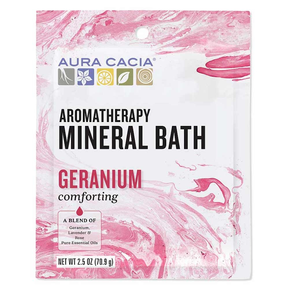 Aura Cacia Geranium Mineral Bath