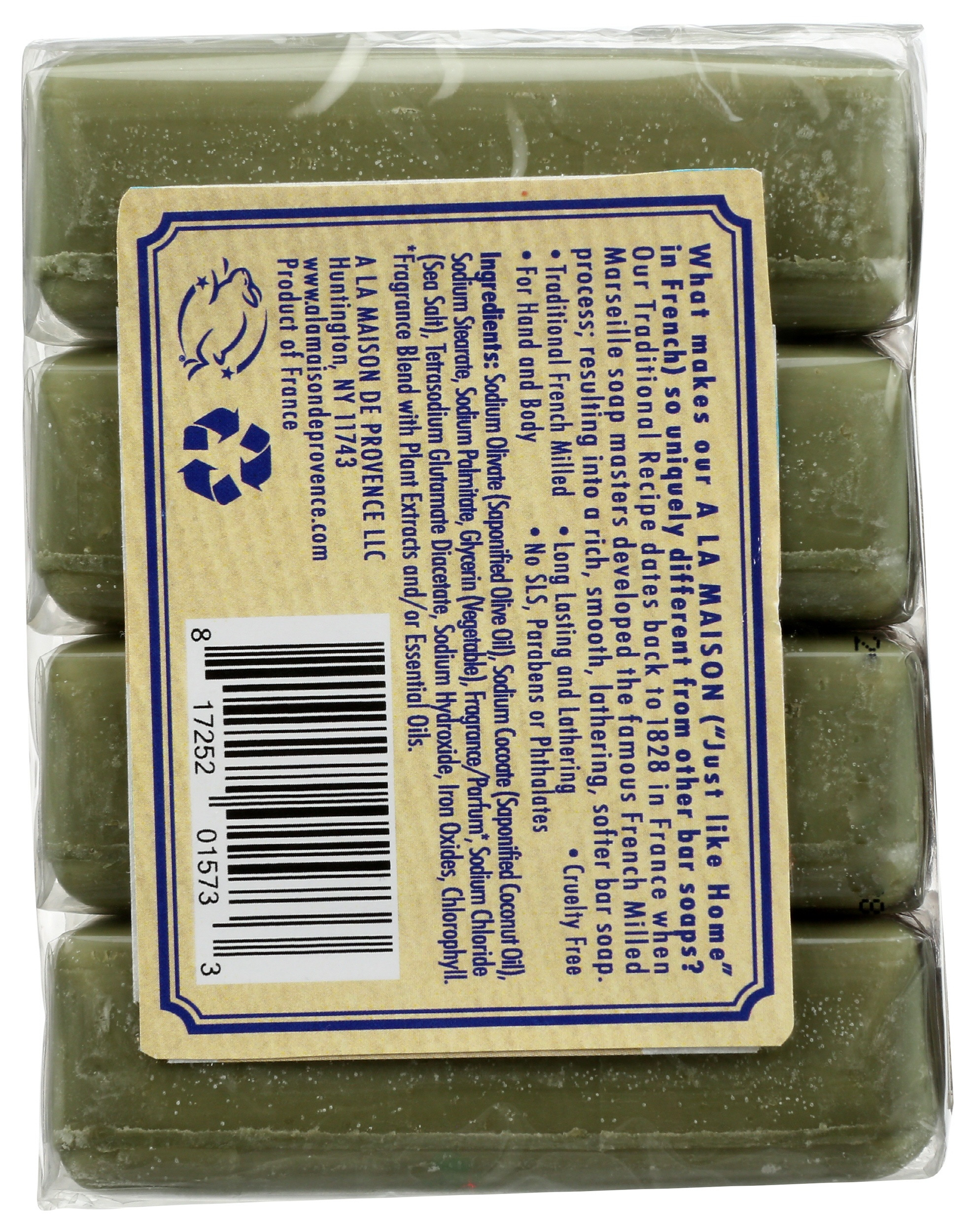 A la Maison de Provence Lavender Rosemary Soap