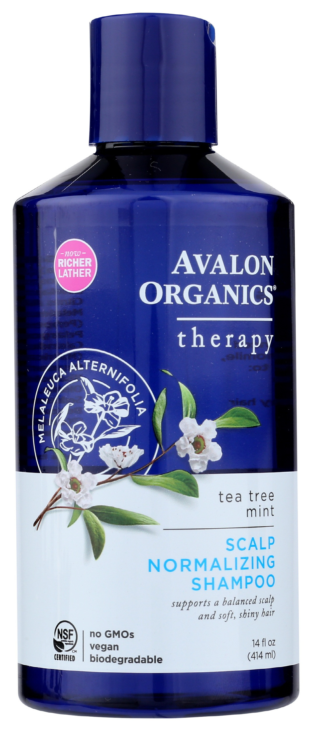 Avalon Organics Scalp Normalizing Tea Tree Mint Shampoo