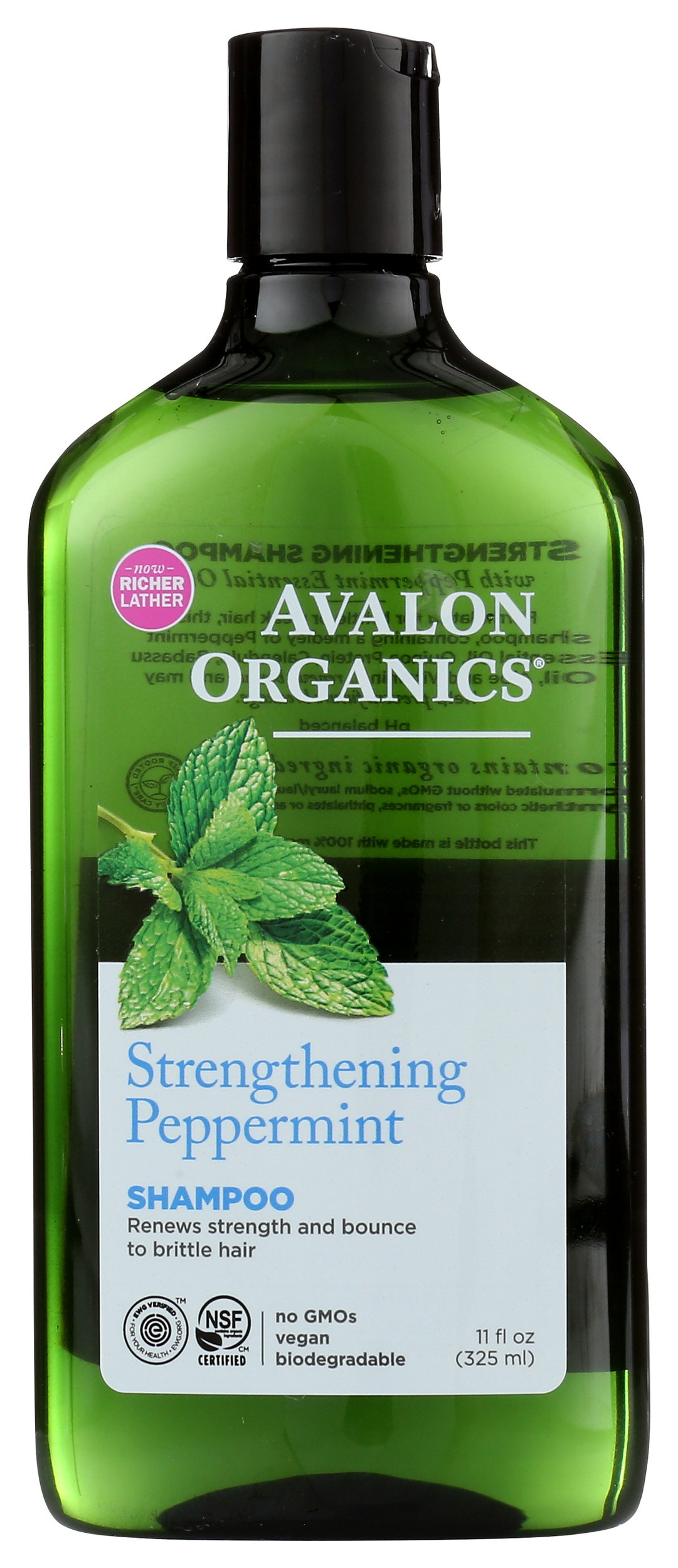 Avalon Organics Strengthening Peppermint Shampoo