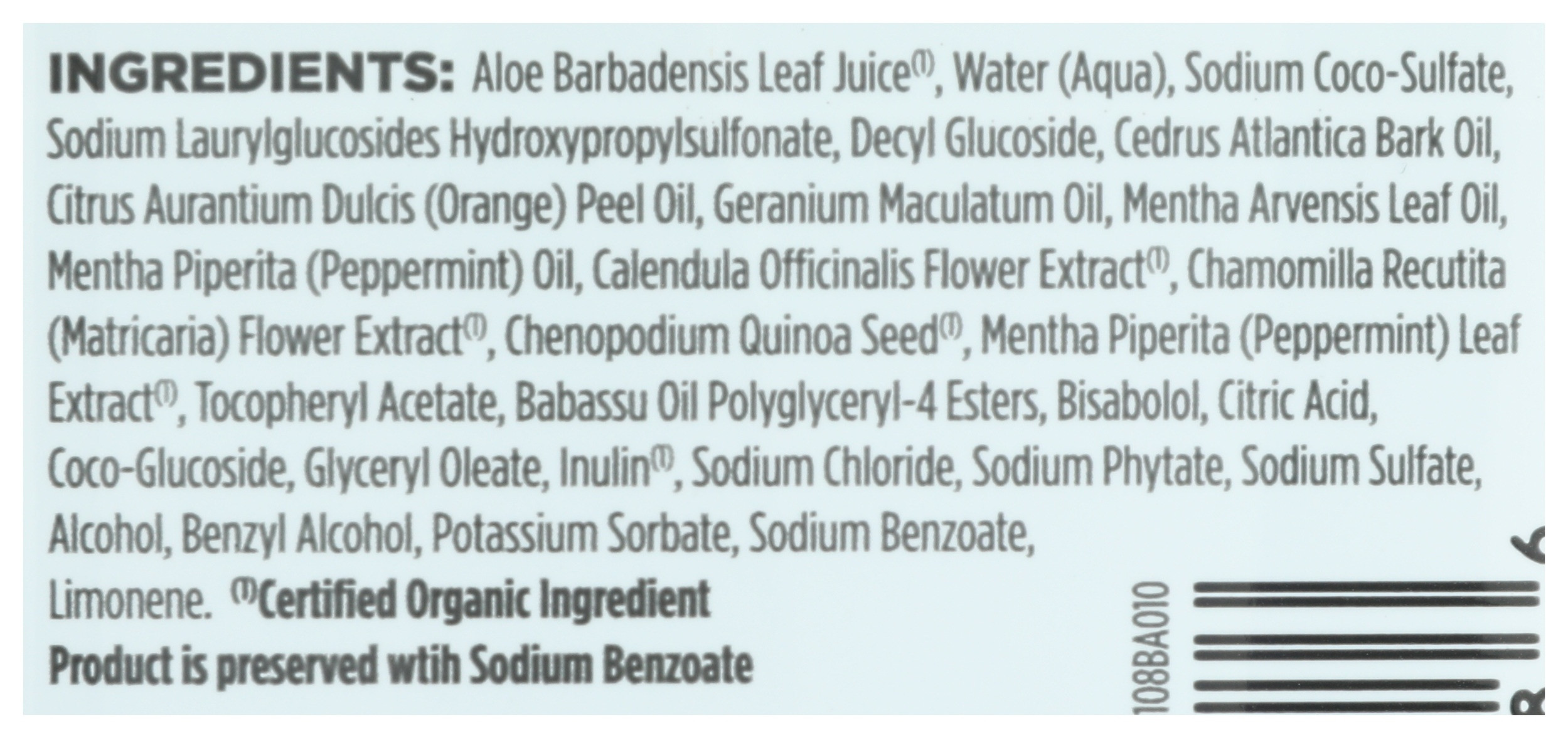 Avalon Organics Strengthening Peppermint Shampoo