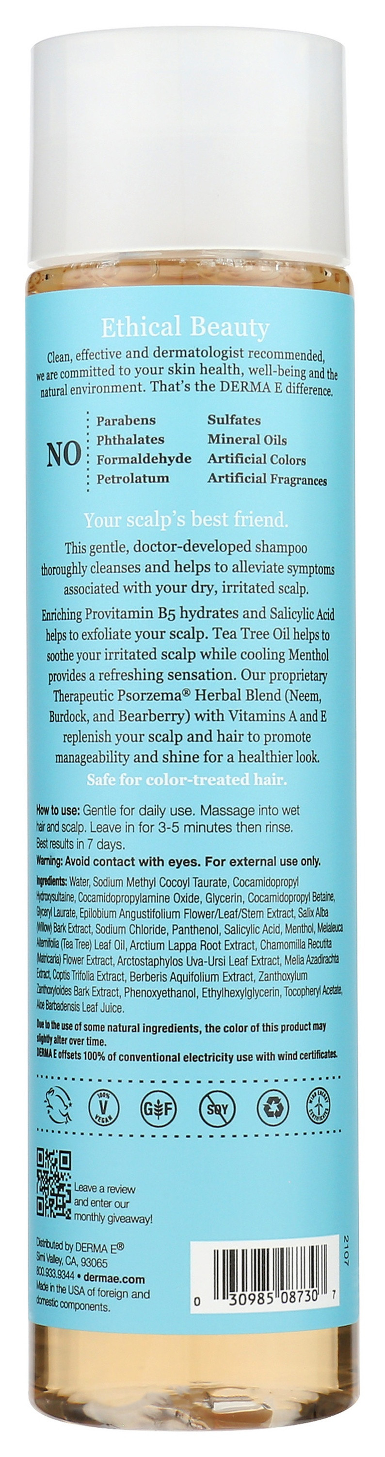 Derma-E Scalp Relief Shampoo