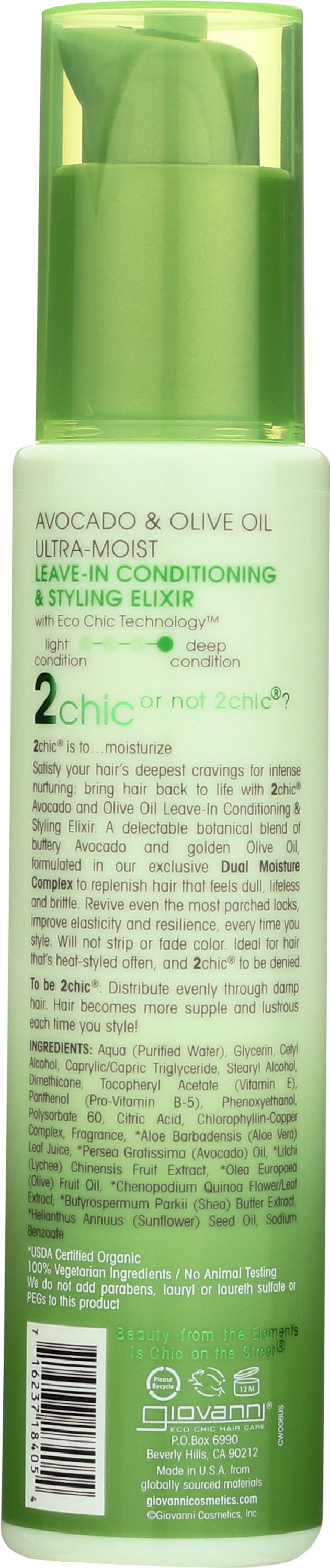 2chic Ultra Moist Leave-In Conditioning & Style Elixir