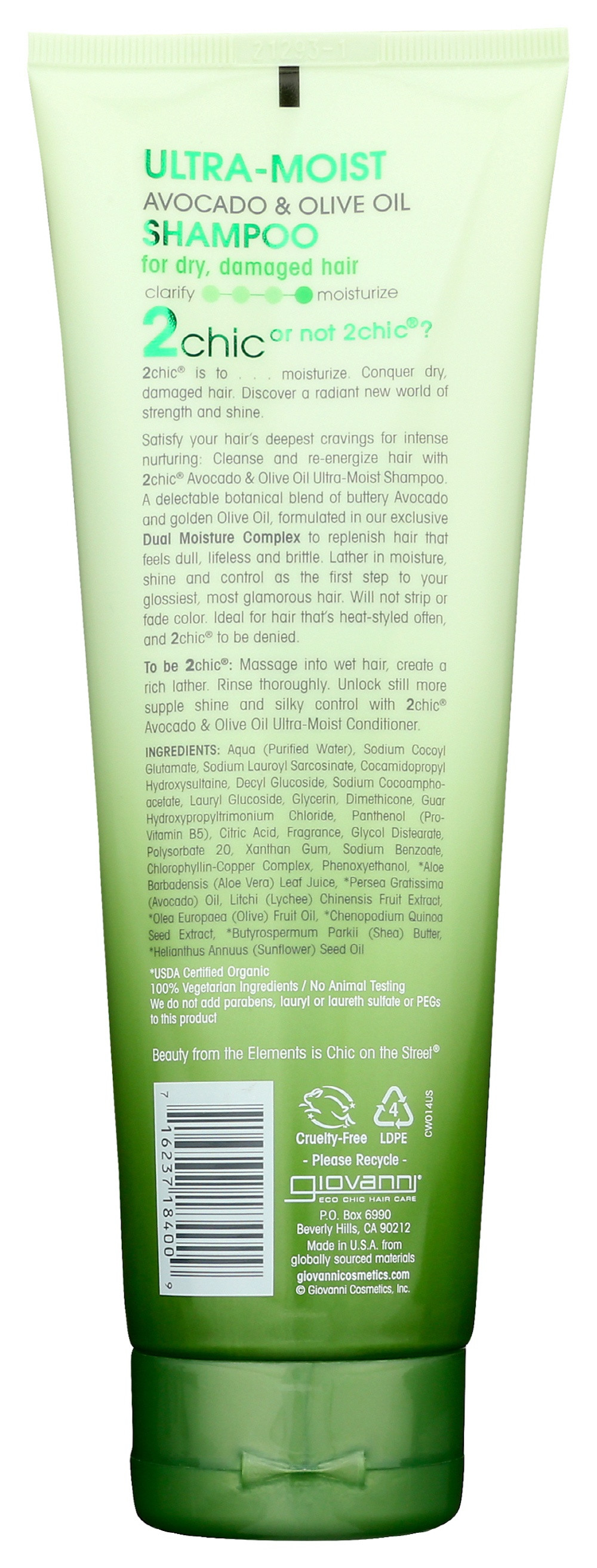 2chic Ultra Moist Shampoo