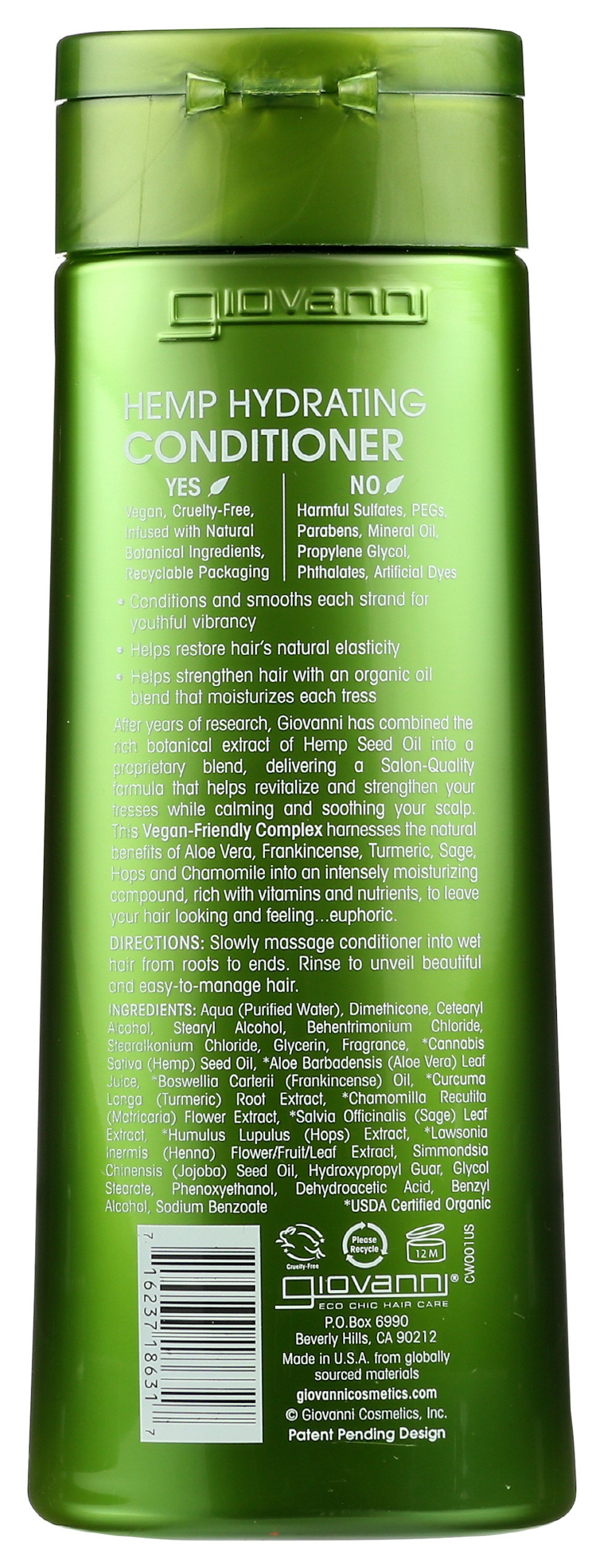 Giovanni Hemp Hydrating Conditioner