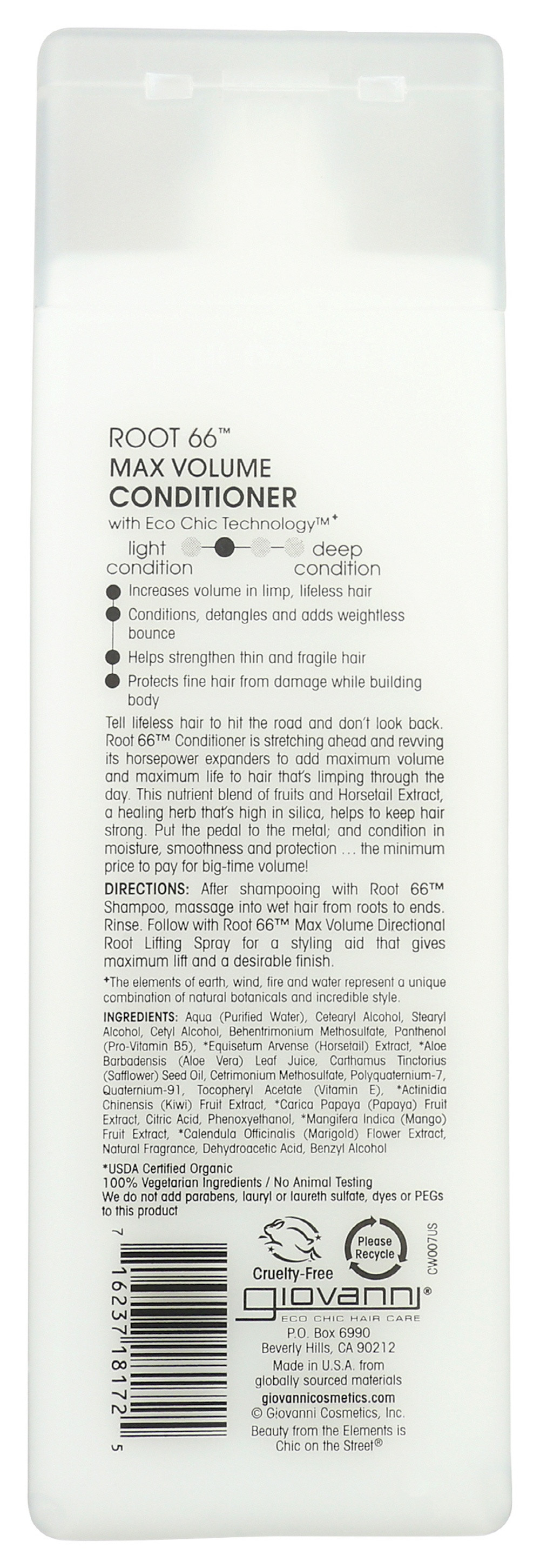 Giovanni Root 66 Max Volume Conditioner