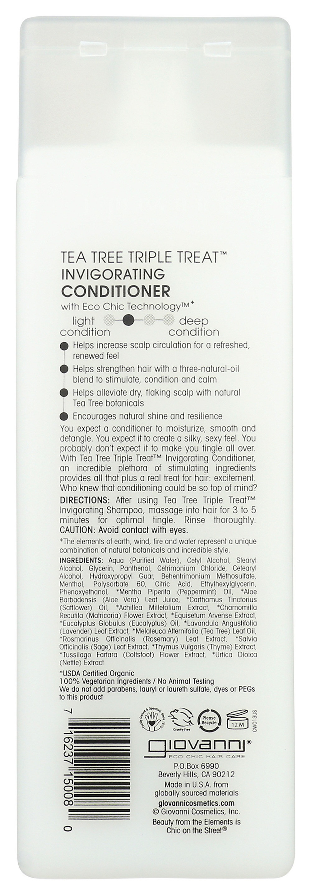 Giovanni Tea Tree Triple Treat Invigorating Conditioner