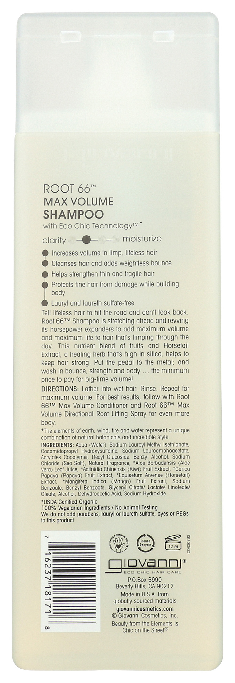 Giovanni Root 66 Max Volume Shampoo