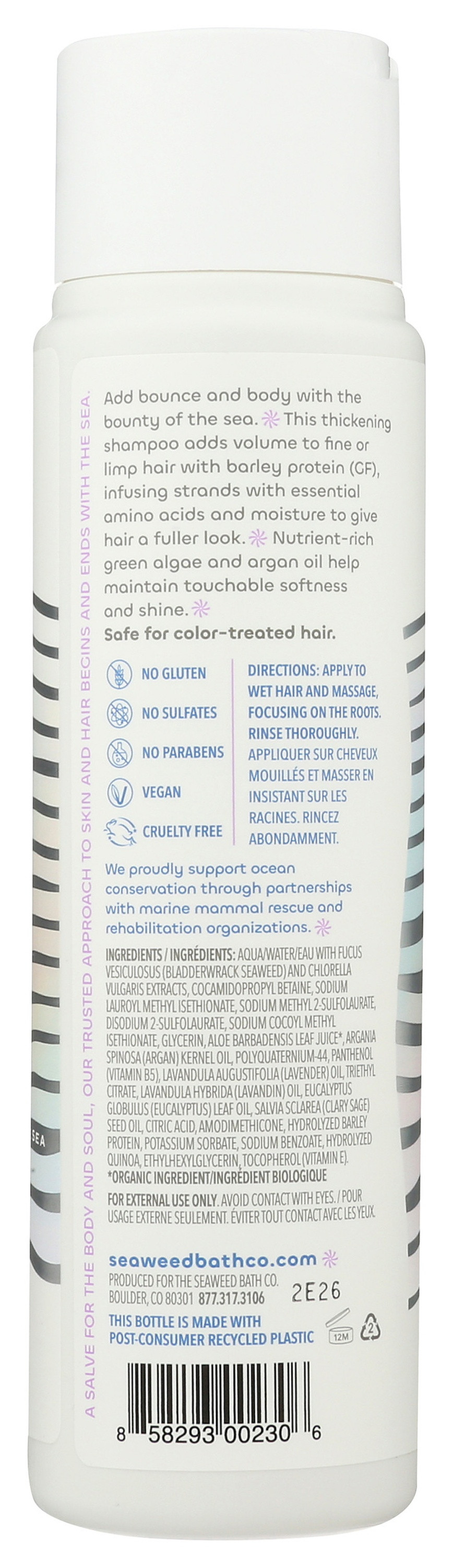 Seaweed Bath Co. Volumize Shampoo