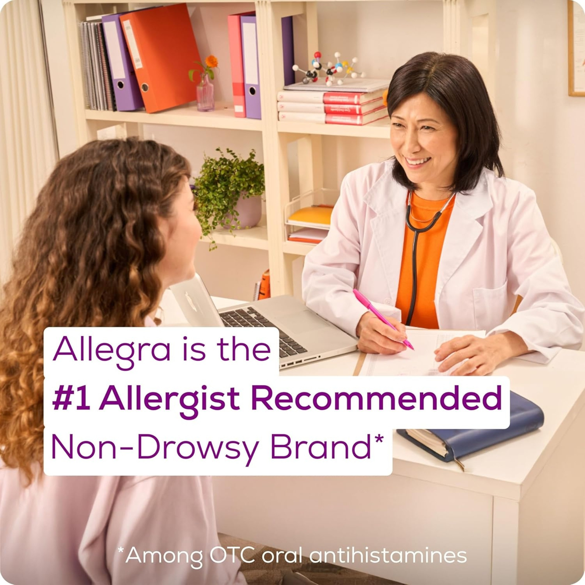 Allegra Fexofenadine HCl Allergy Relief, 180 mg Strength