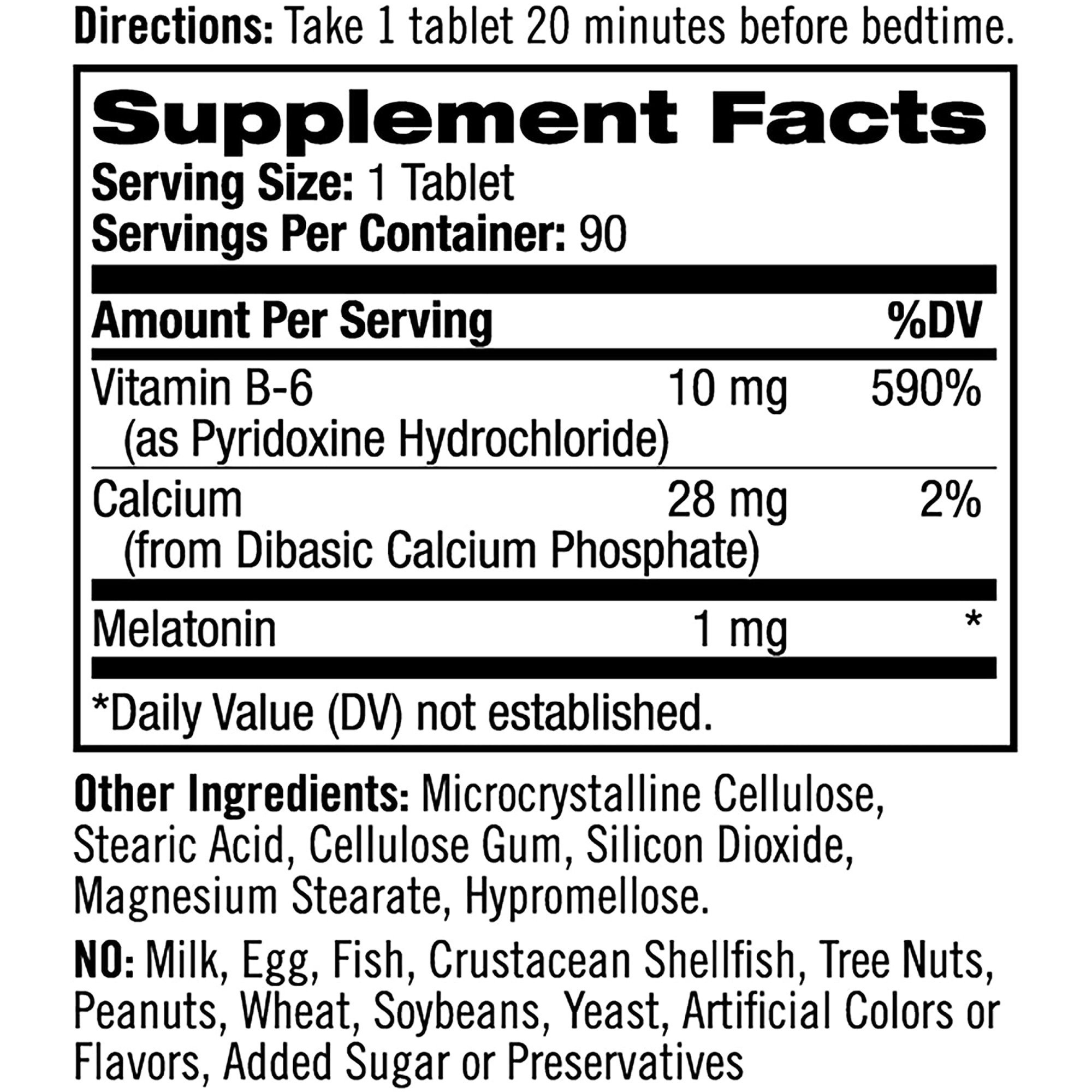 Natrol Melatonin Natural Sleep Aid