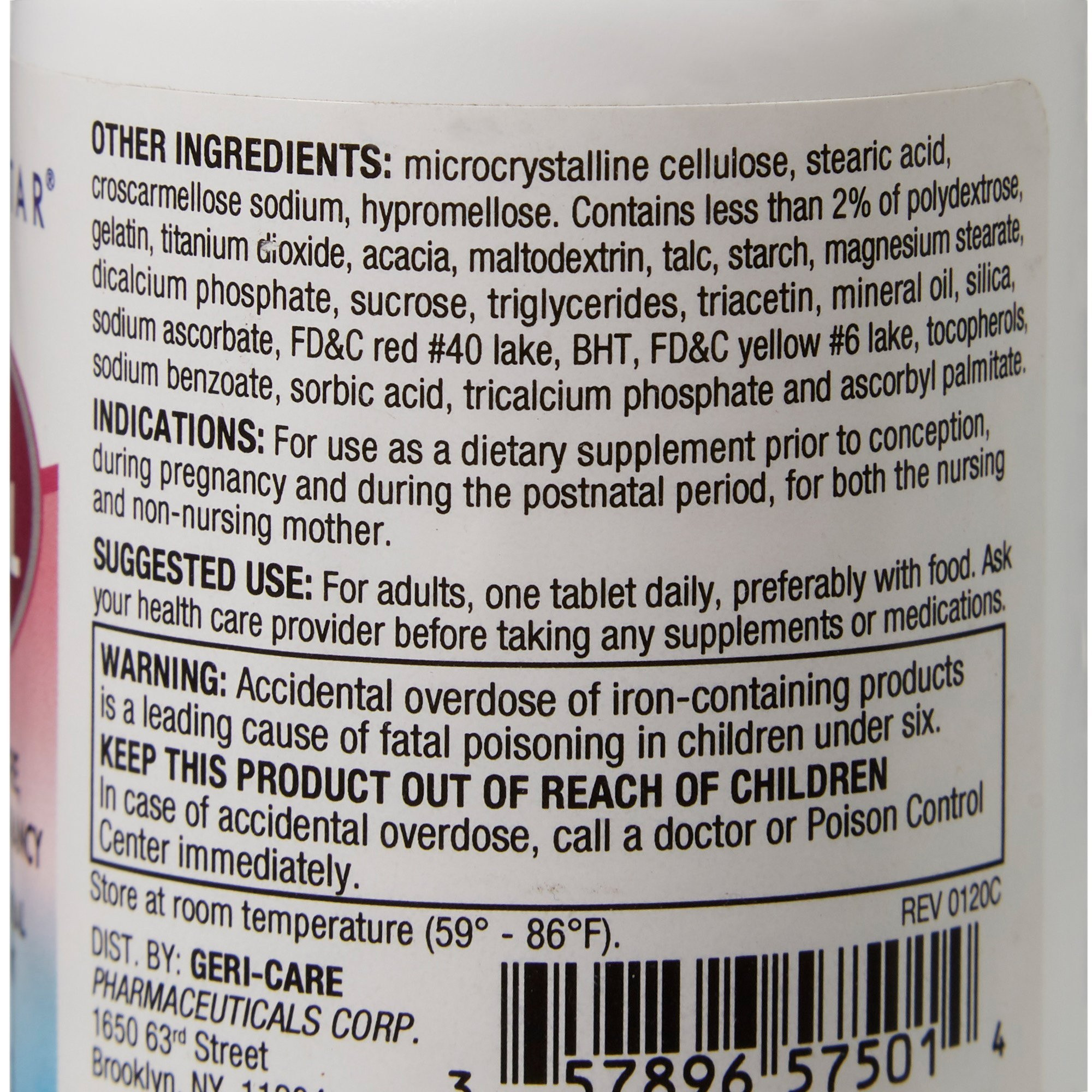 HealthStar Prenatal Vitamin Supplement