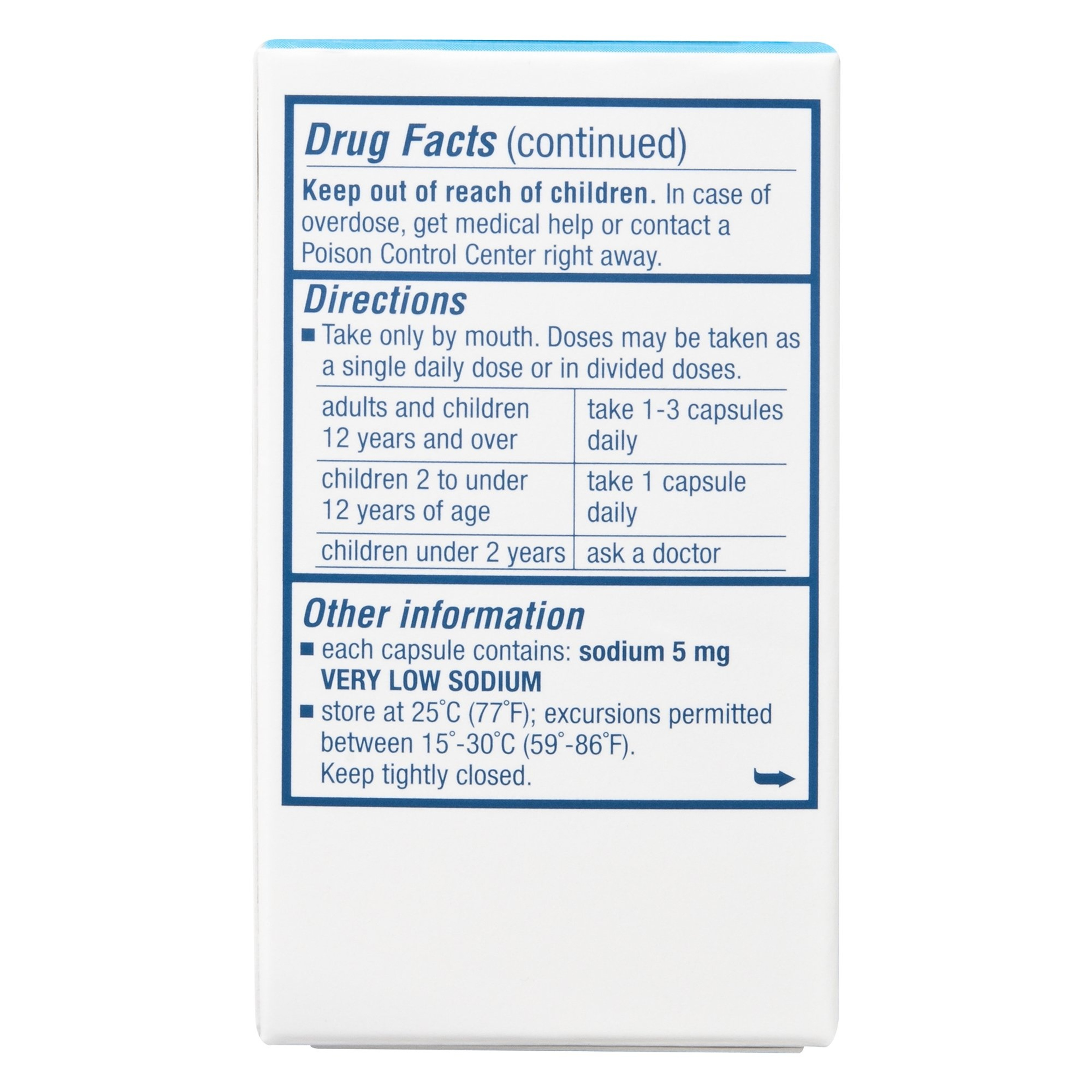 Colace Docusate Sodium Regular Strength Stool Softener