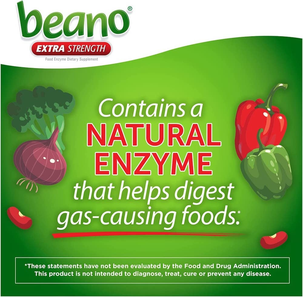 Beano Ultra 800, Gas Prevention and Digestive Enzyme Supplement