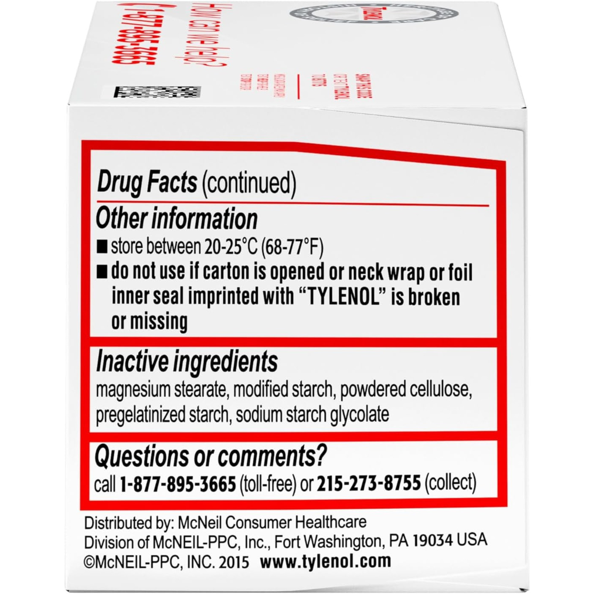 Tylenol Regular Strength Tablets