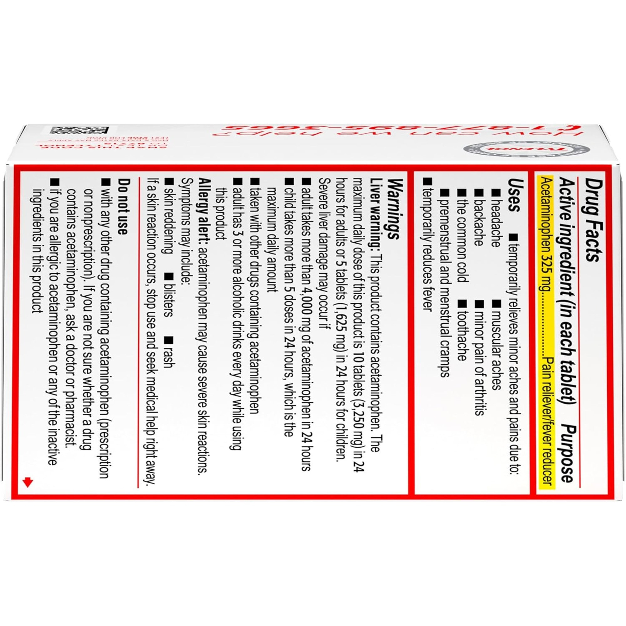 Tylenol Regular Strength Tablets