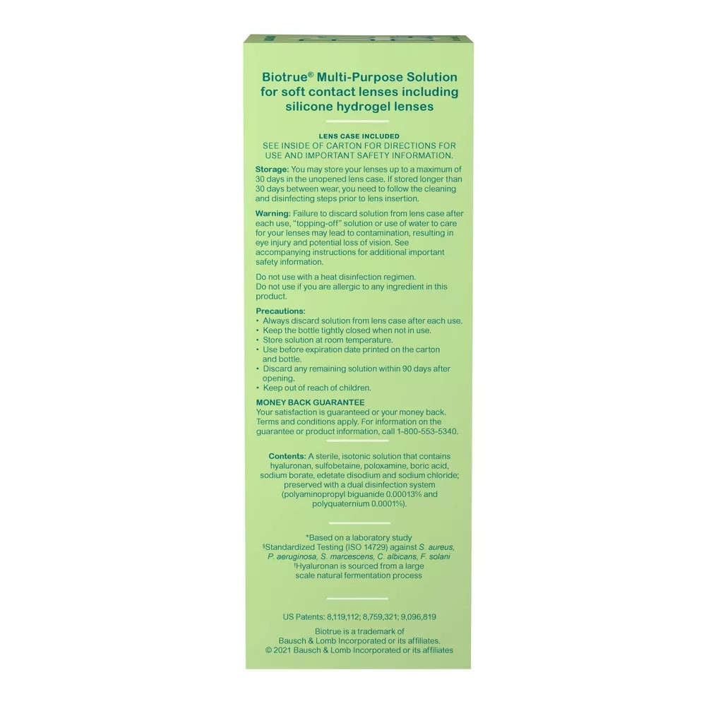 Biotrue Contact Lens Solution