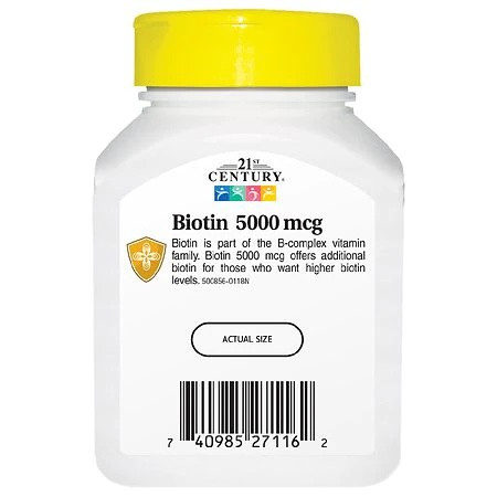21st Century Biotin Supplement