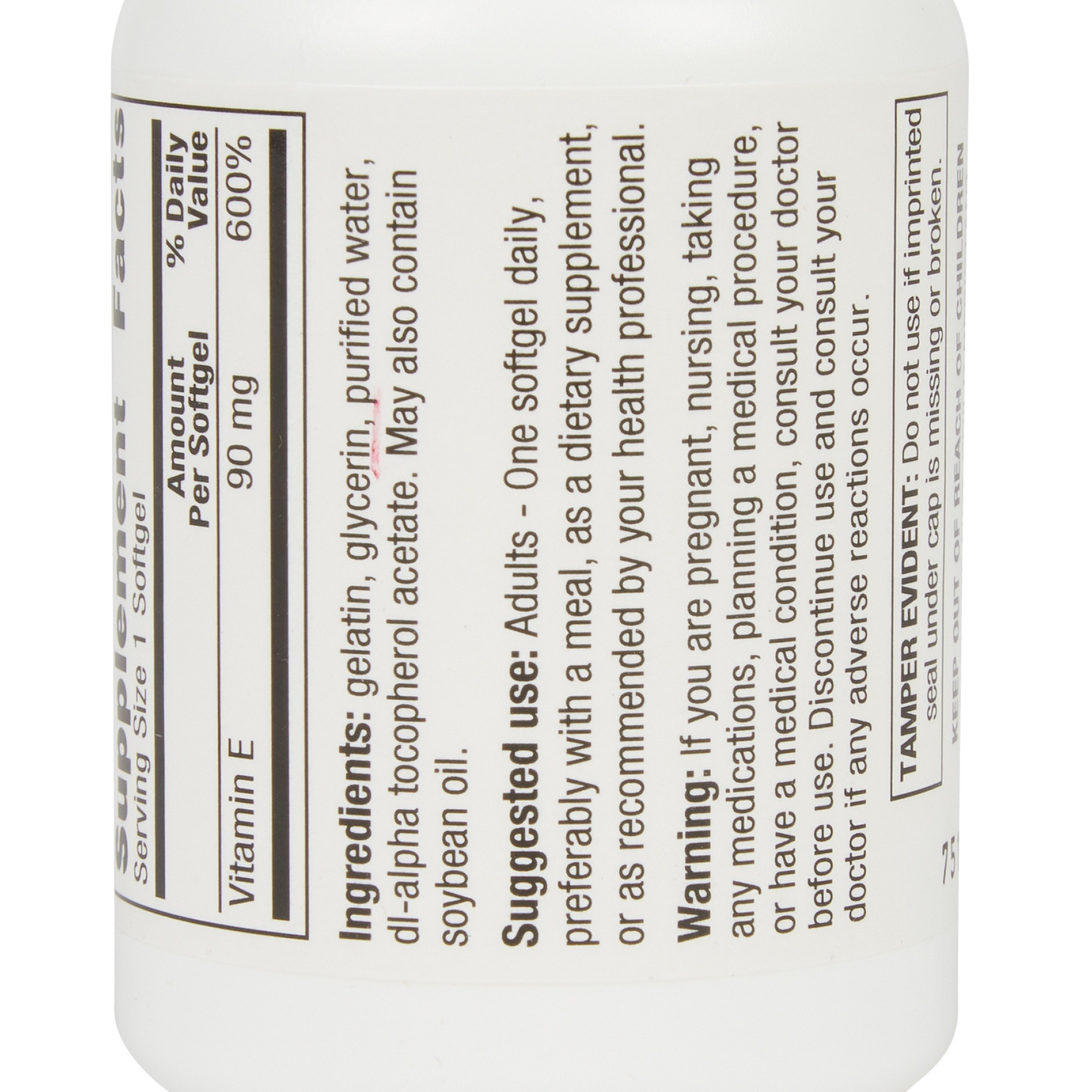 Geri-Care Vitamin E Supplement 90 mg