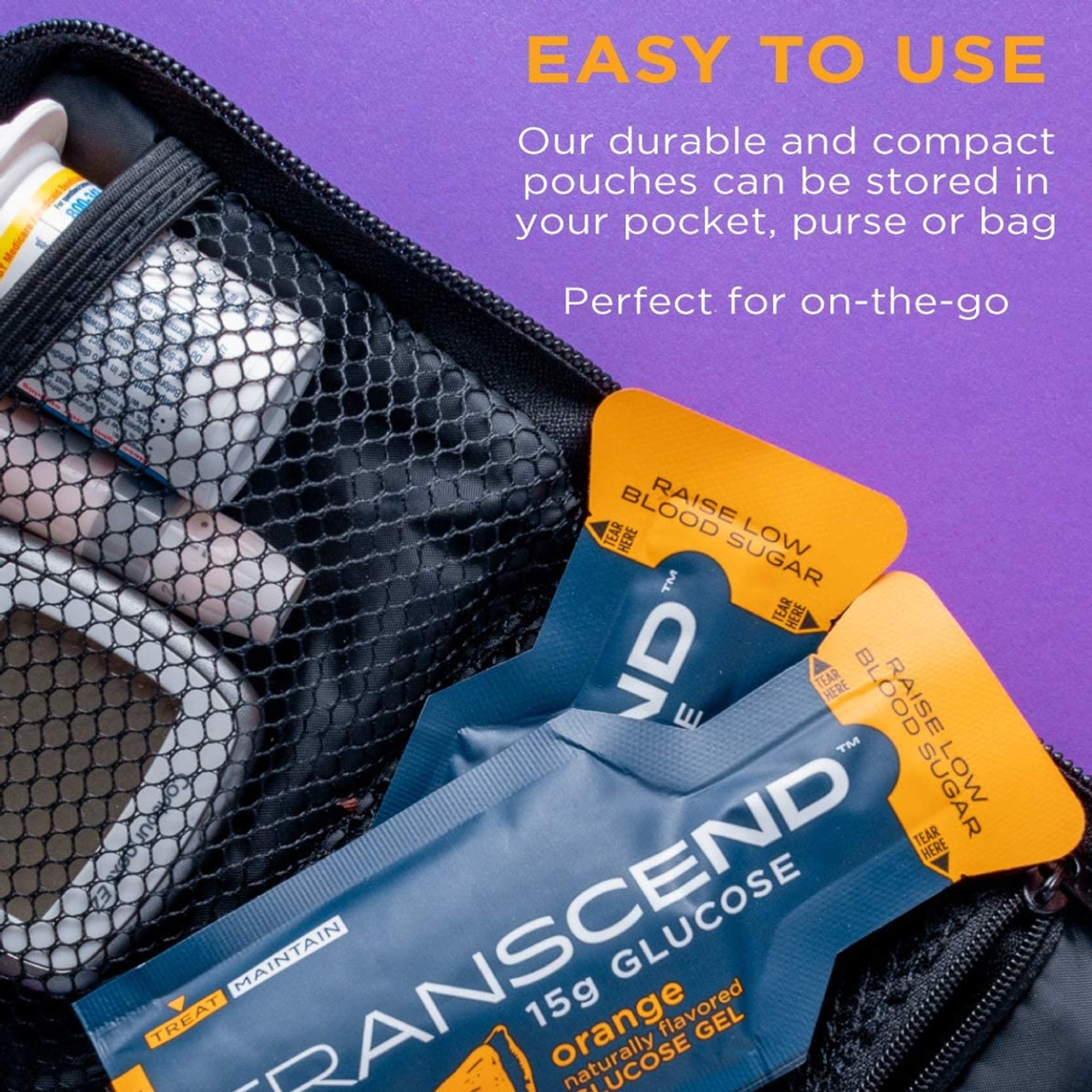 Transcend Glucose Gel Pack