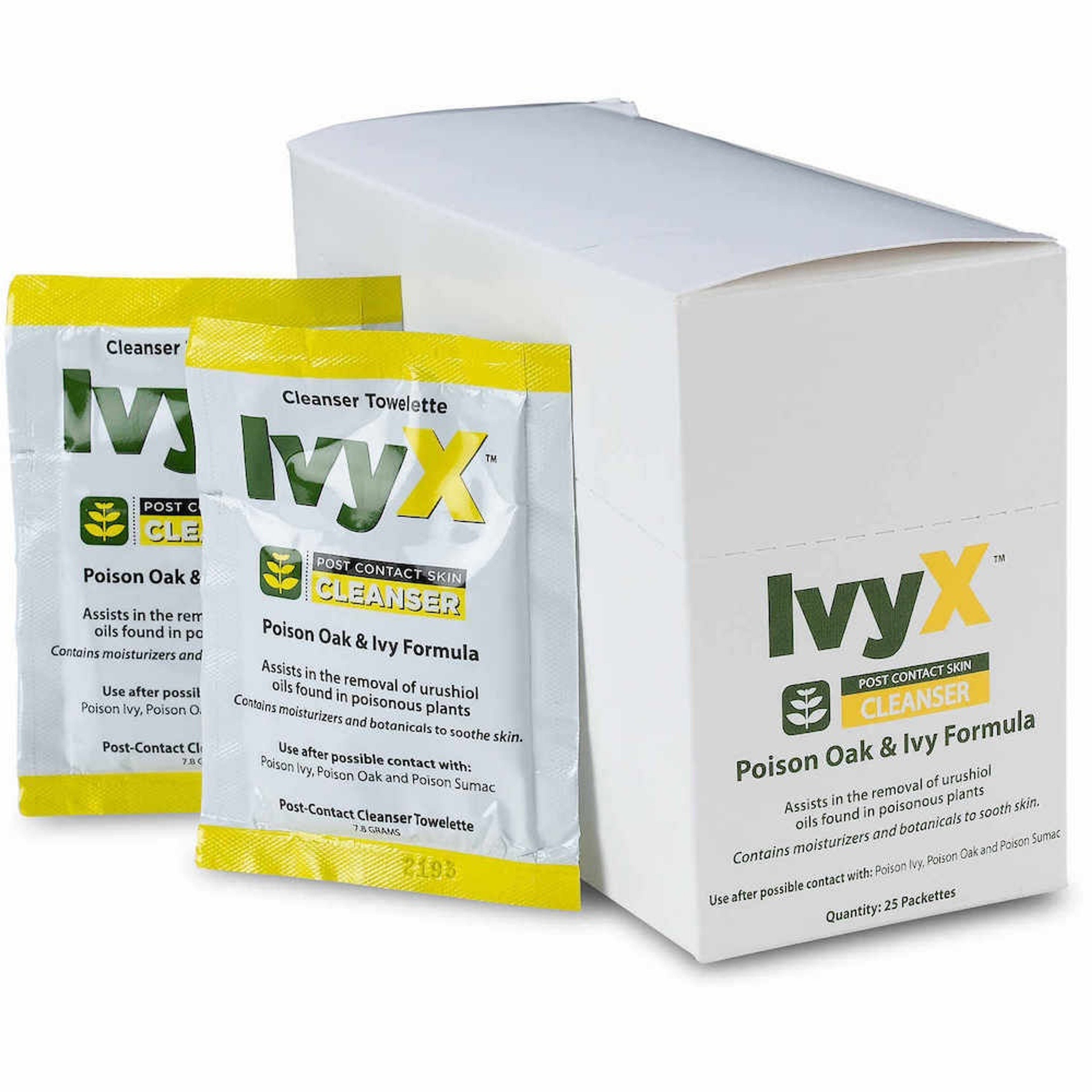 IvyX Itch Relief Towelettes