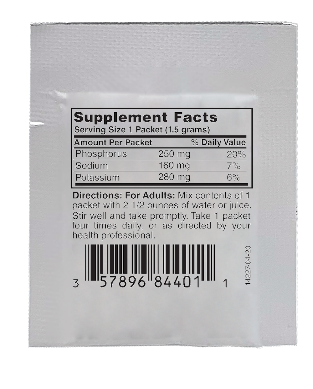 Geri-Care Phosphorus Supplement Flavored Packs