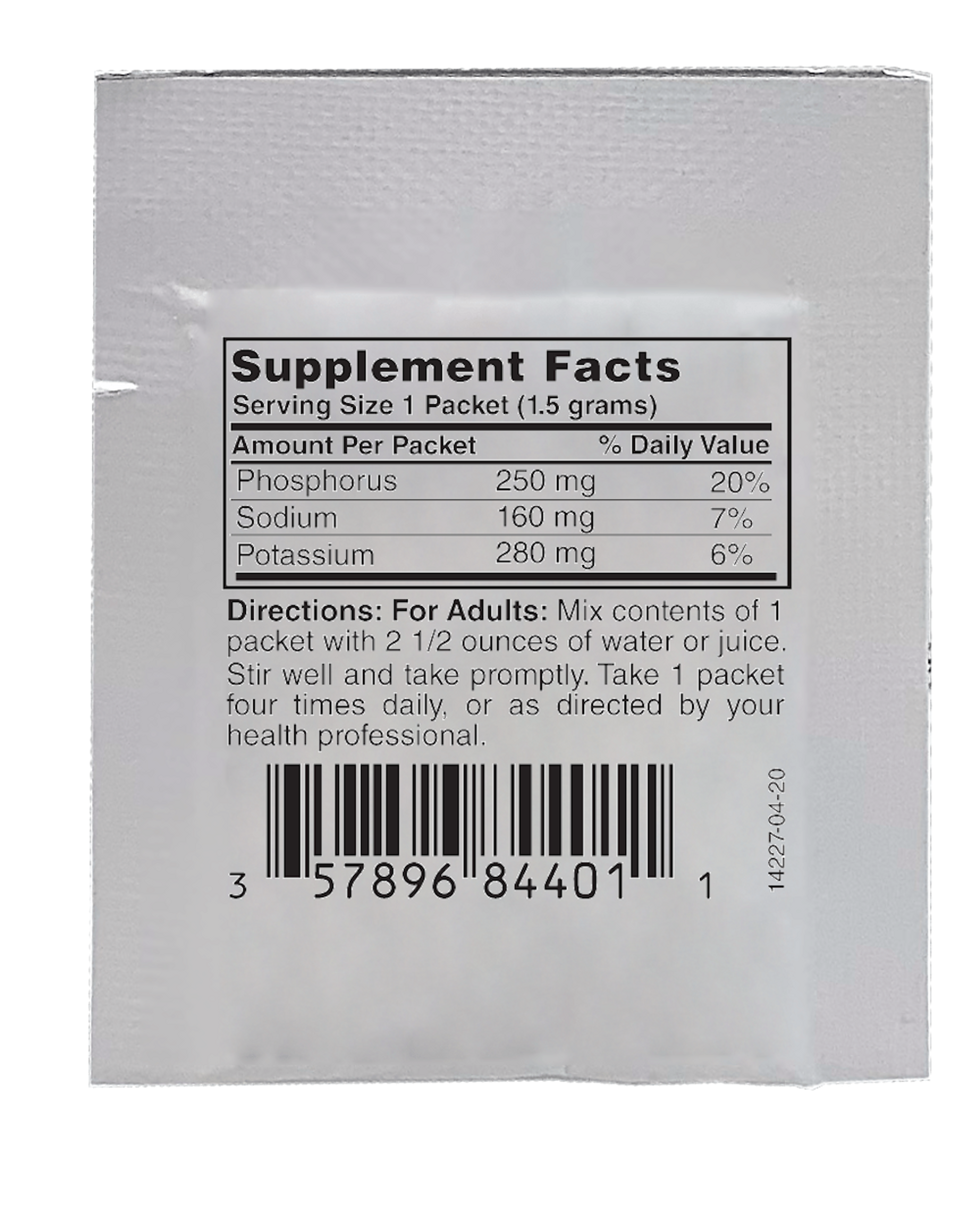 Geri-Care Phosphorus Supplement Flavored Packs
