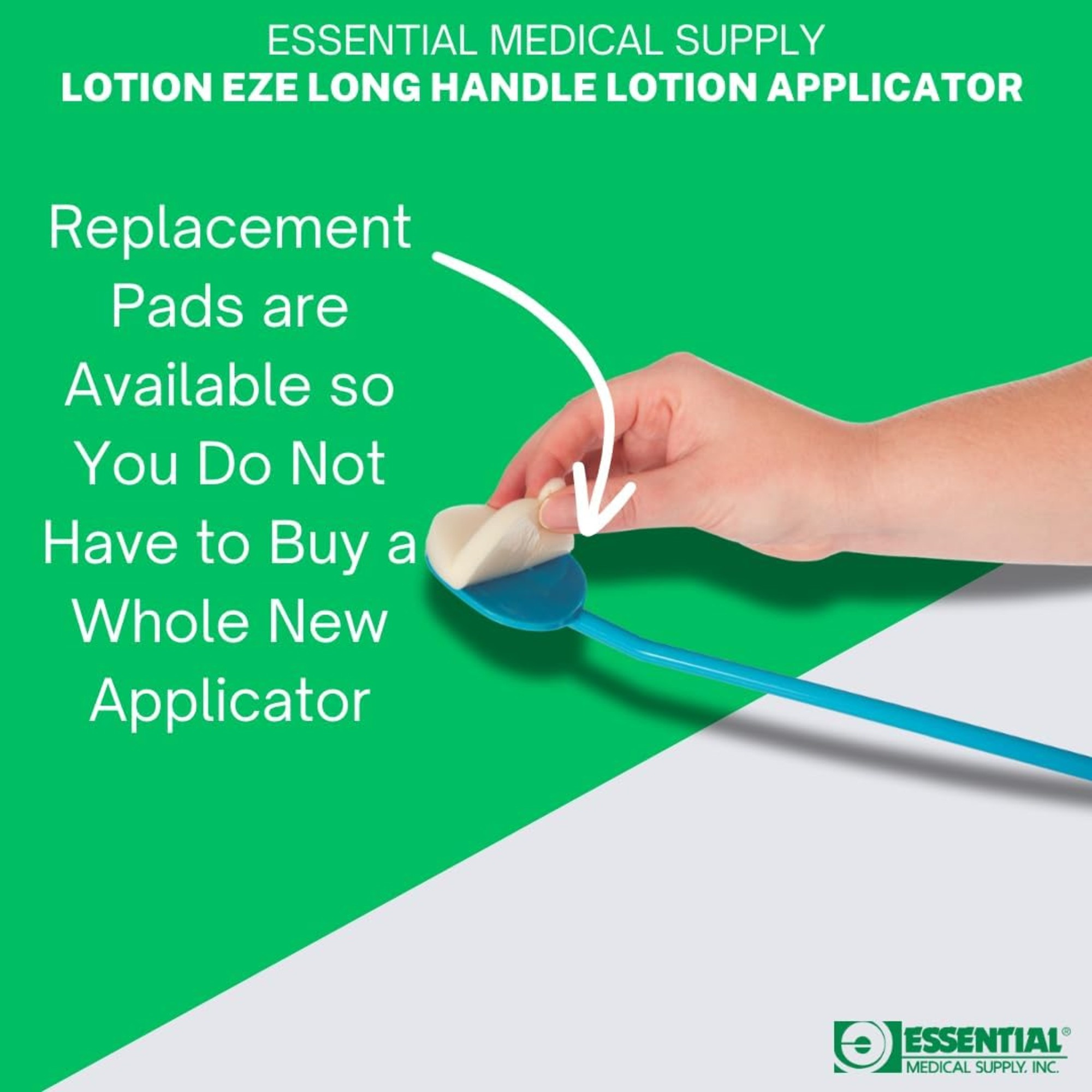Lotion EZE Long Handle Lotion Applicator, 14"