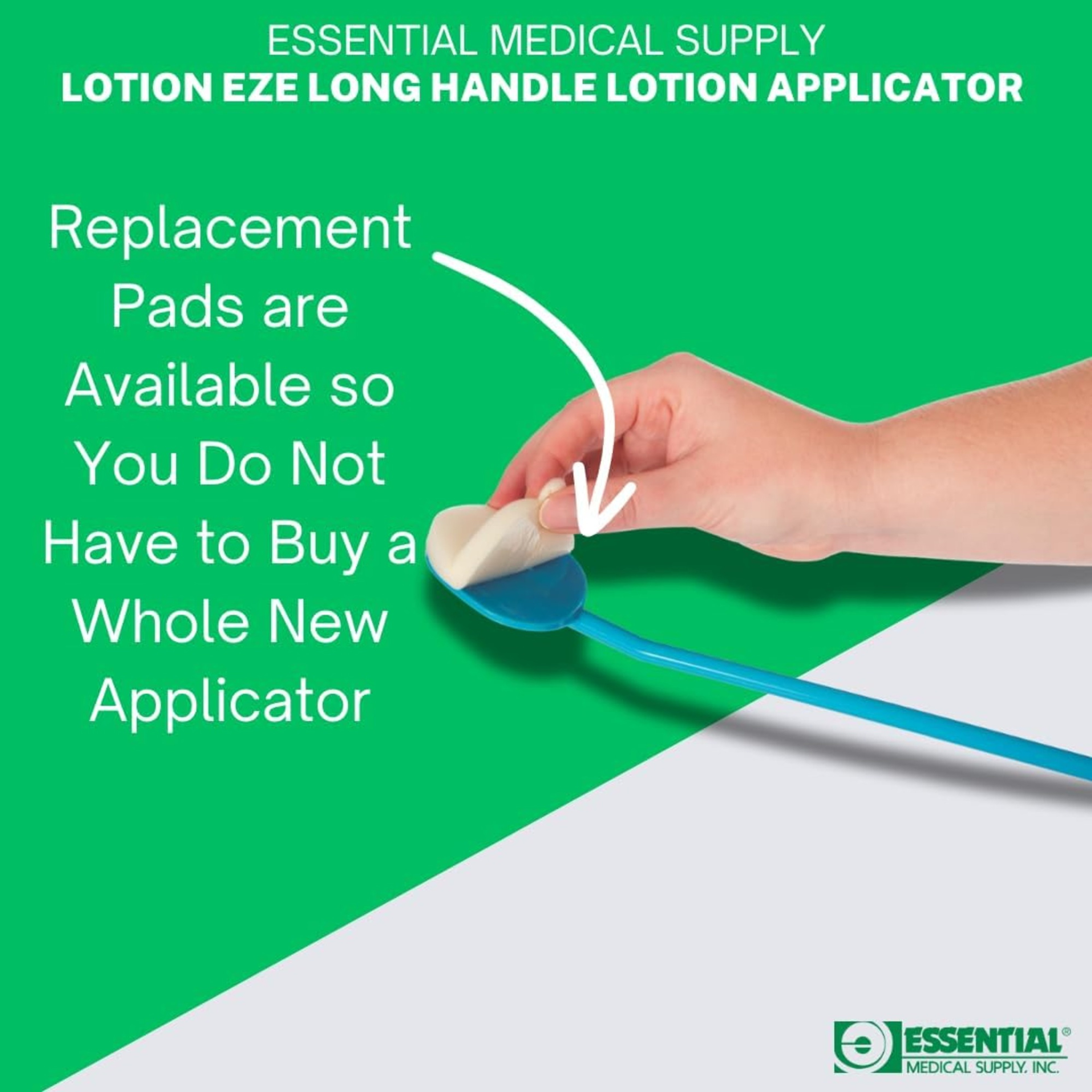 Lotion EZE Long Handle Lotion Applicator, 14"